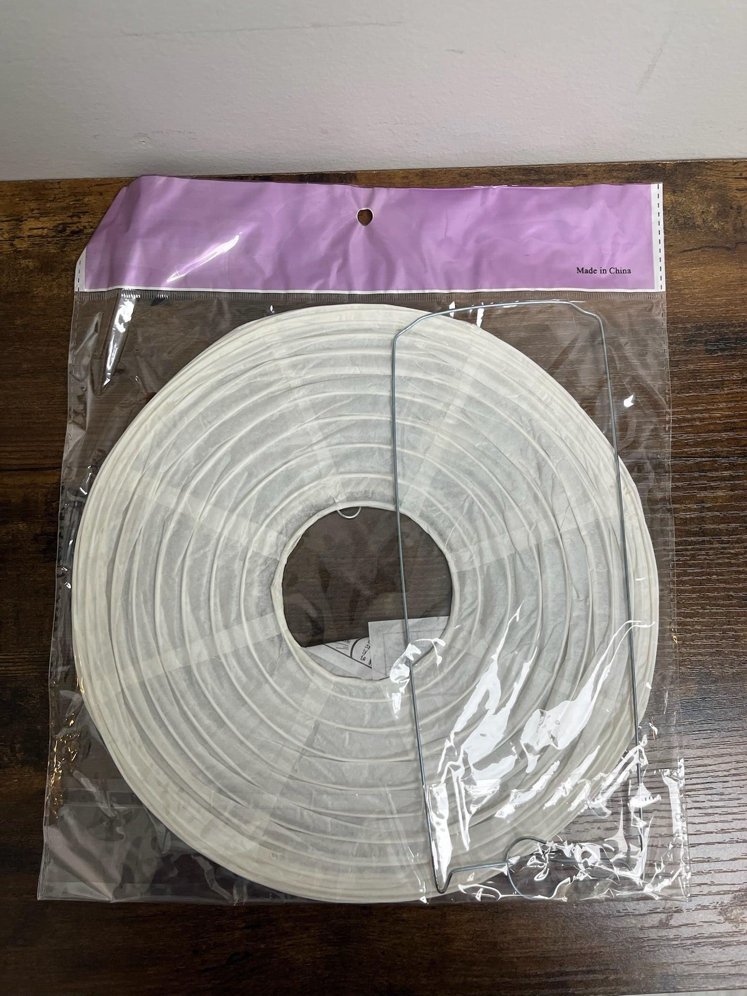 New White Paper Lantern