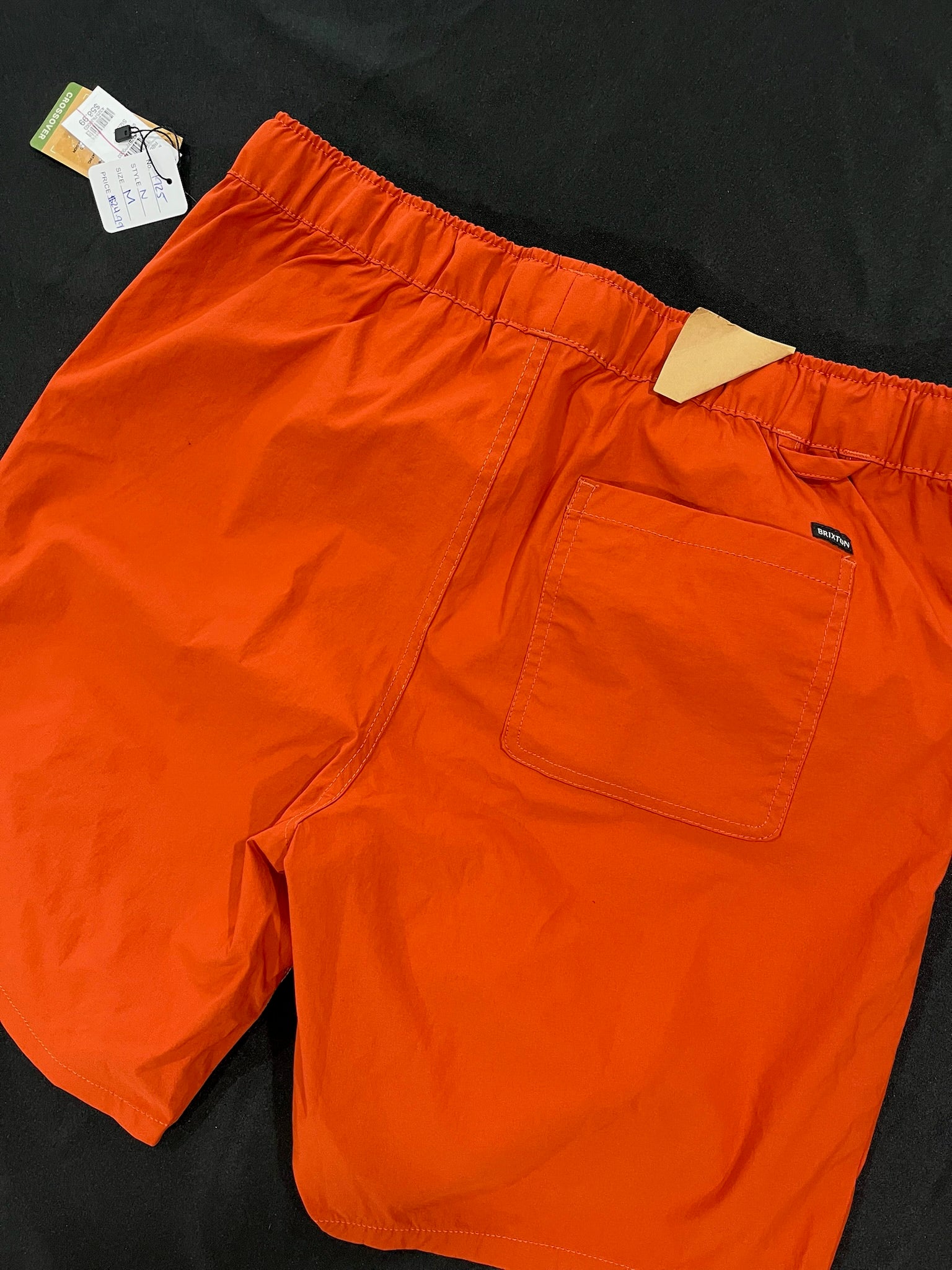 Men’s Orange Swim Shorts image 2
