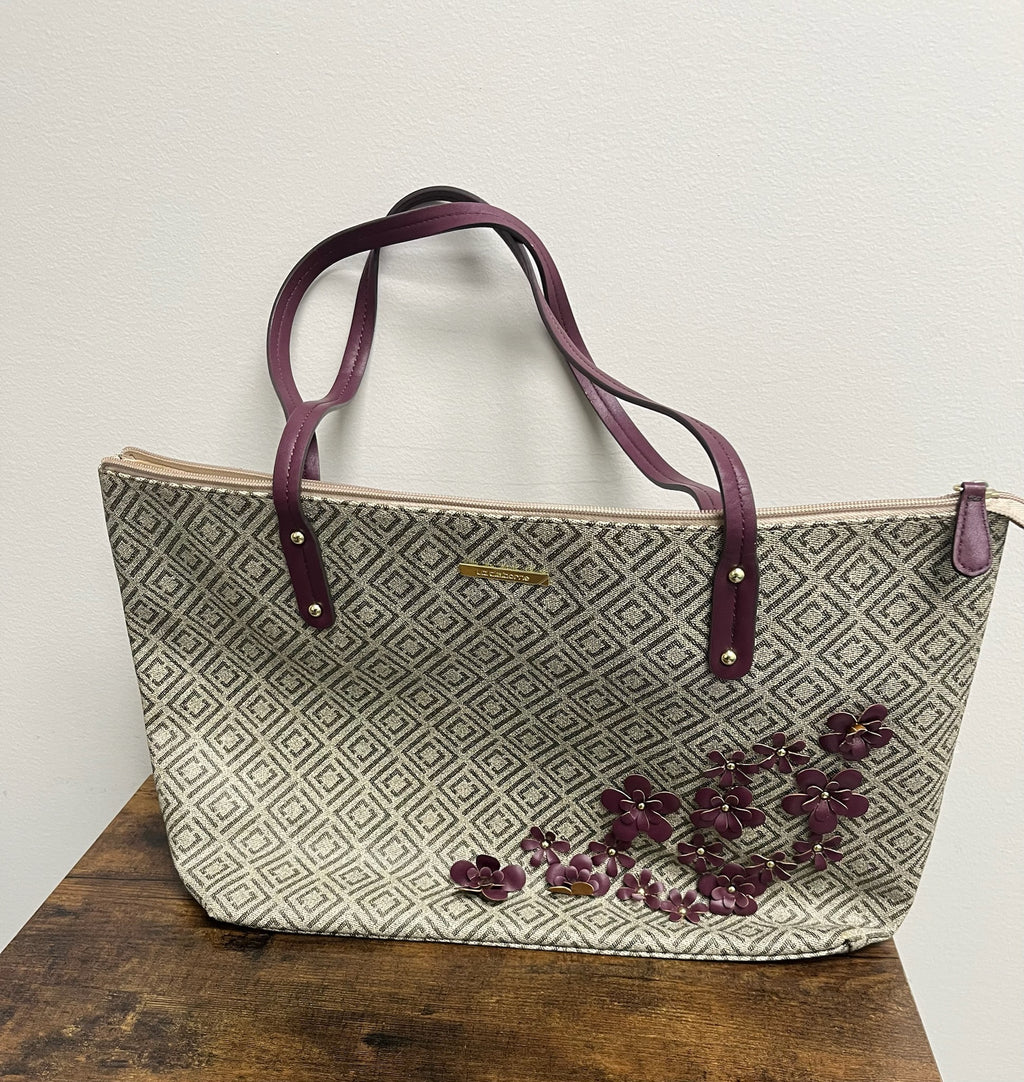 Used Floral Purse