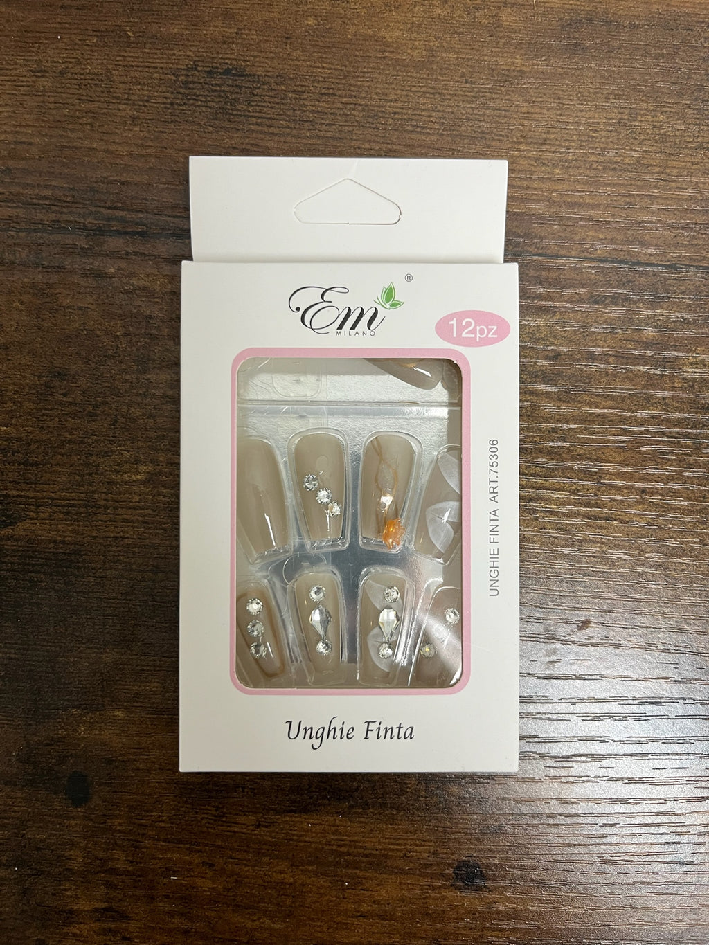 New Rhinestone Nail Set