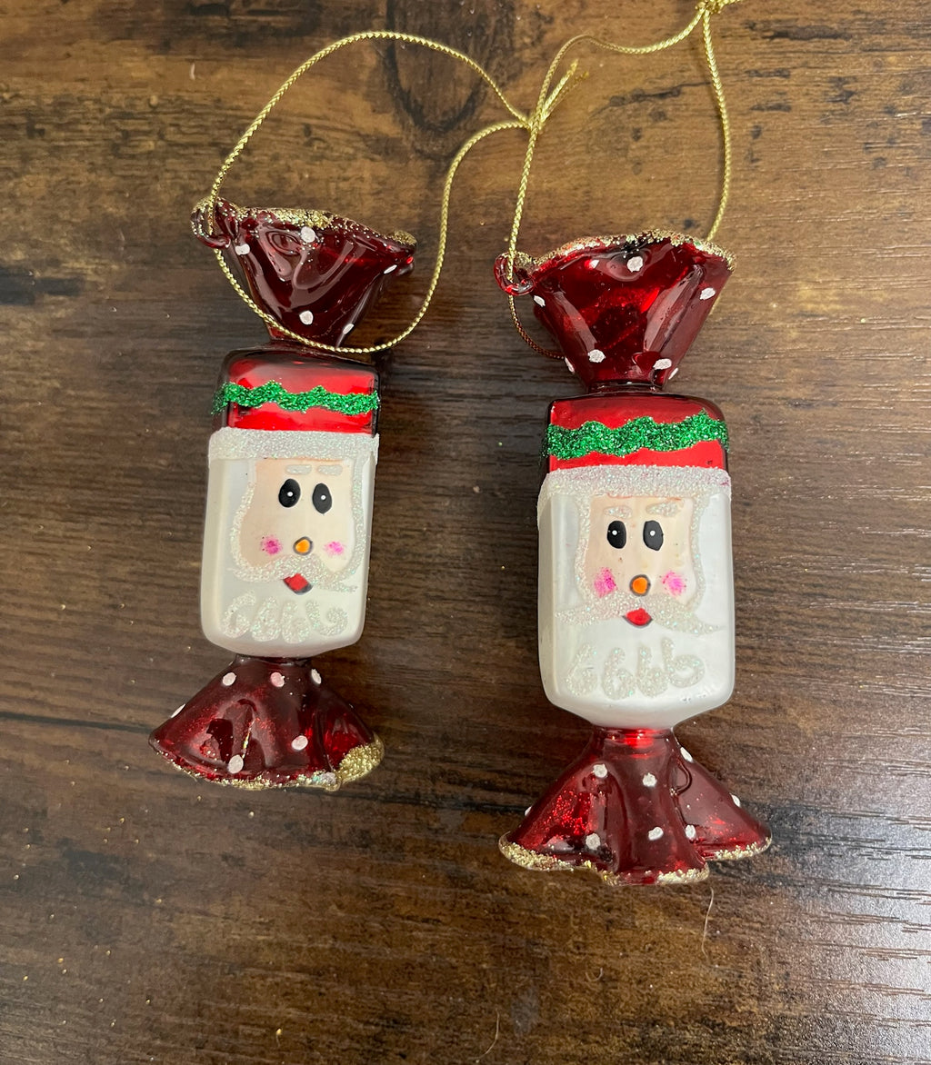 4 Piece Candy Ornaments