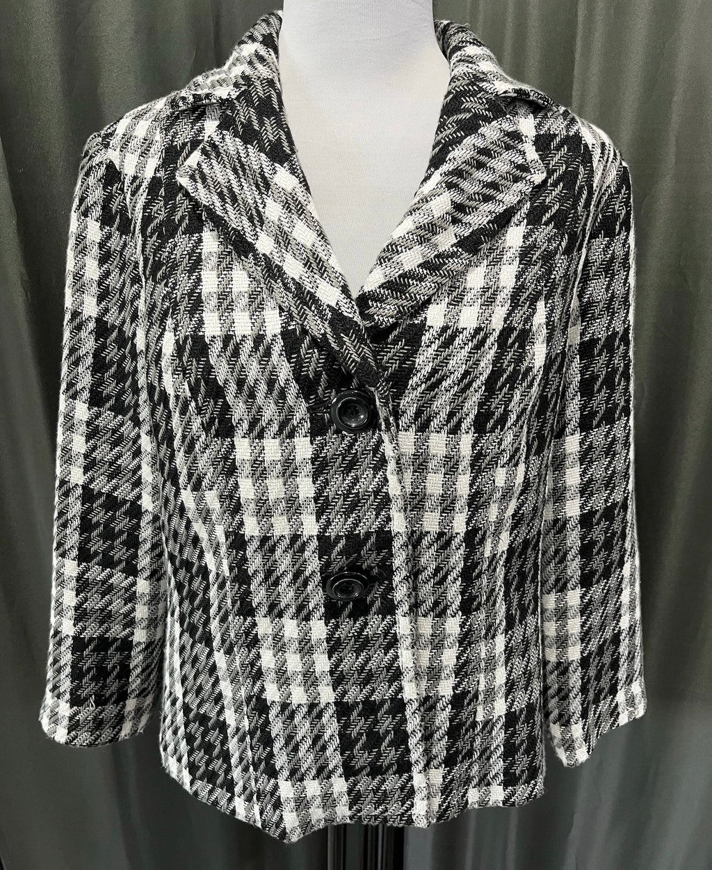 Checkered Suit Jacket image 0