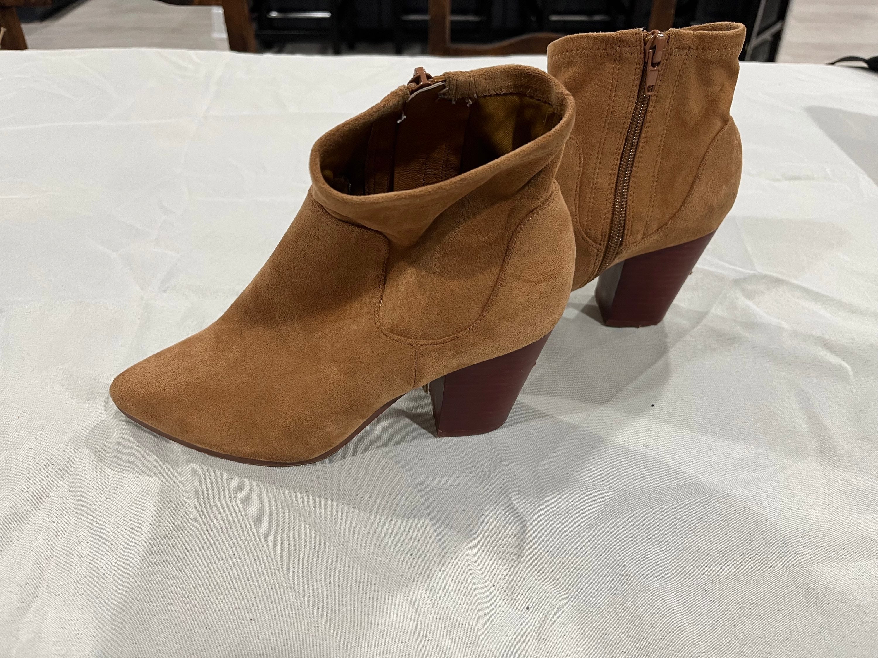 Brown Heeled Boots image 1