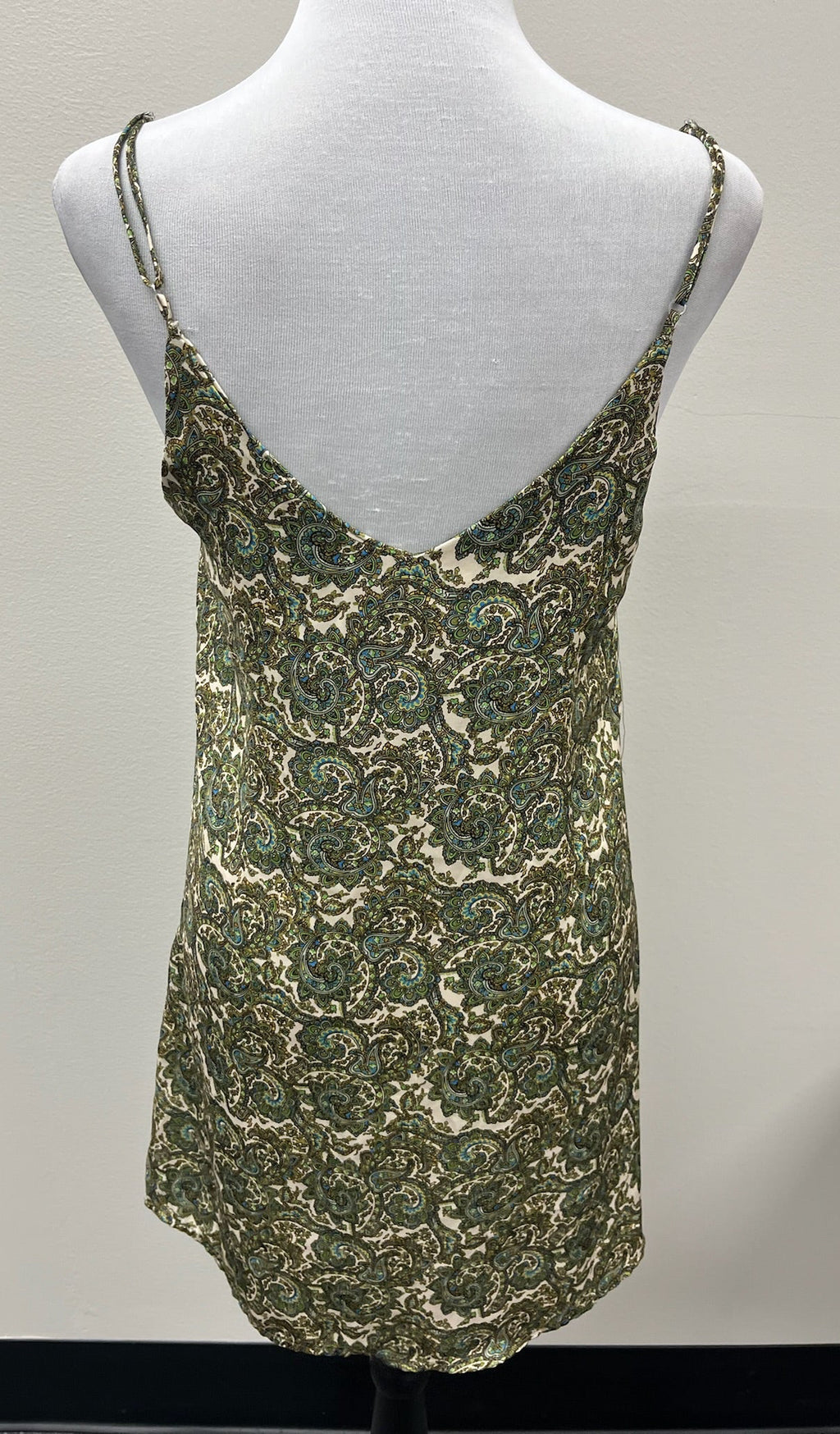Used Women’s Green Boho Dress