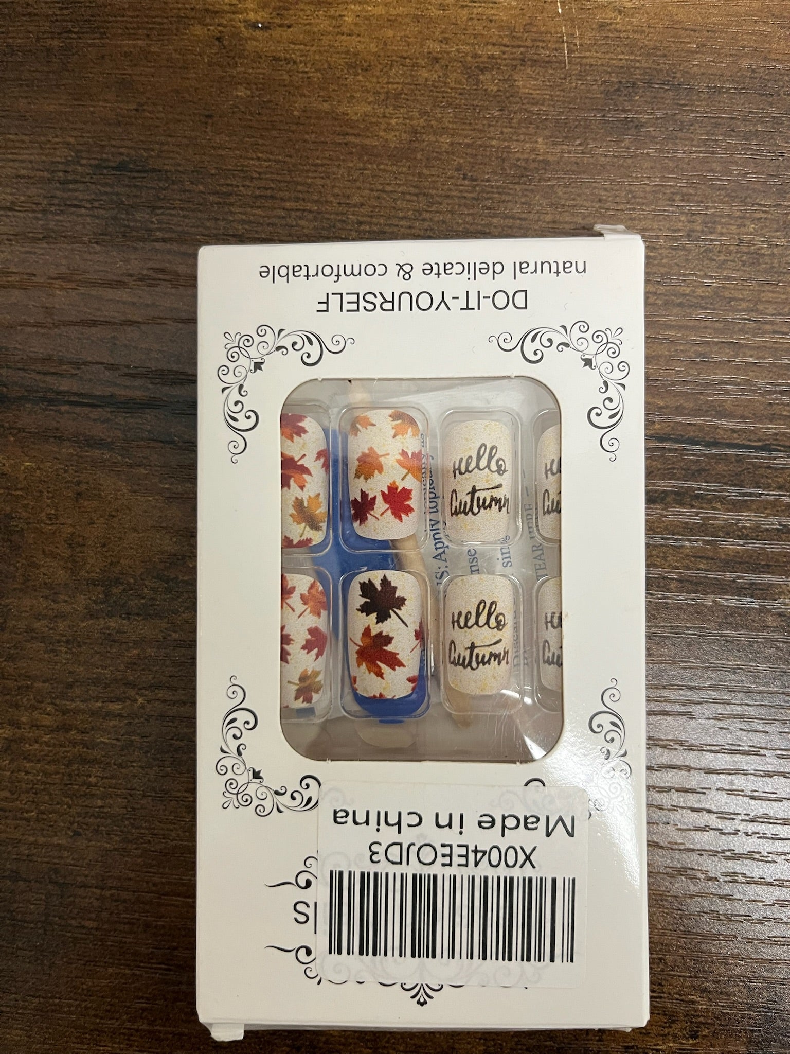 New Hello Autumn Fall Nail Set