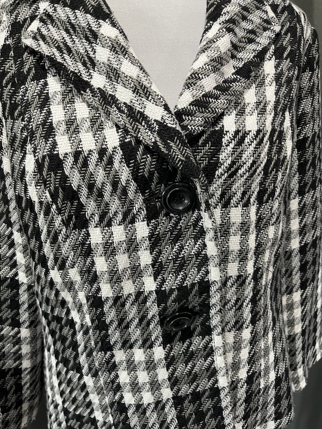 Checkered Suit Jacket image 1