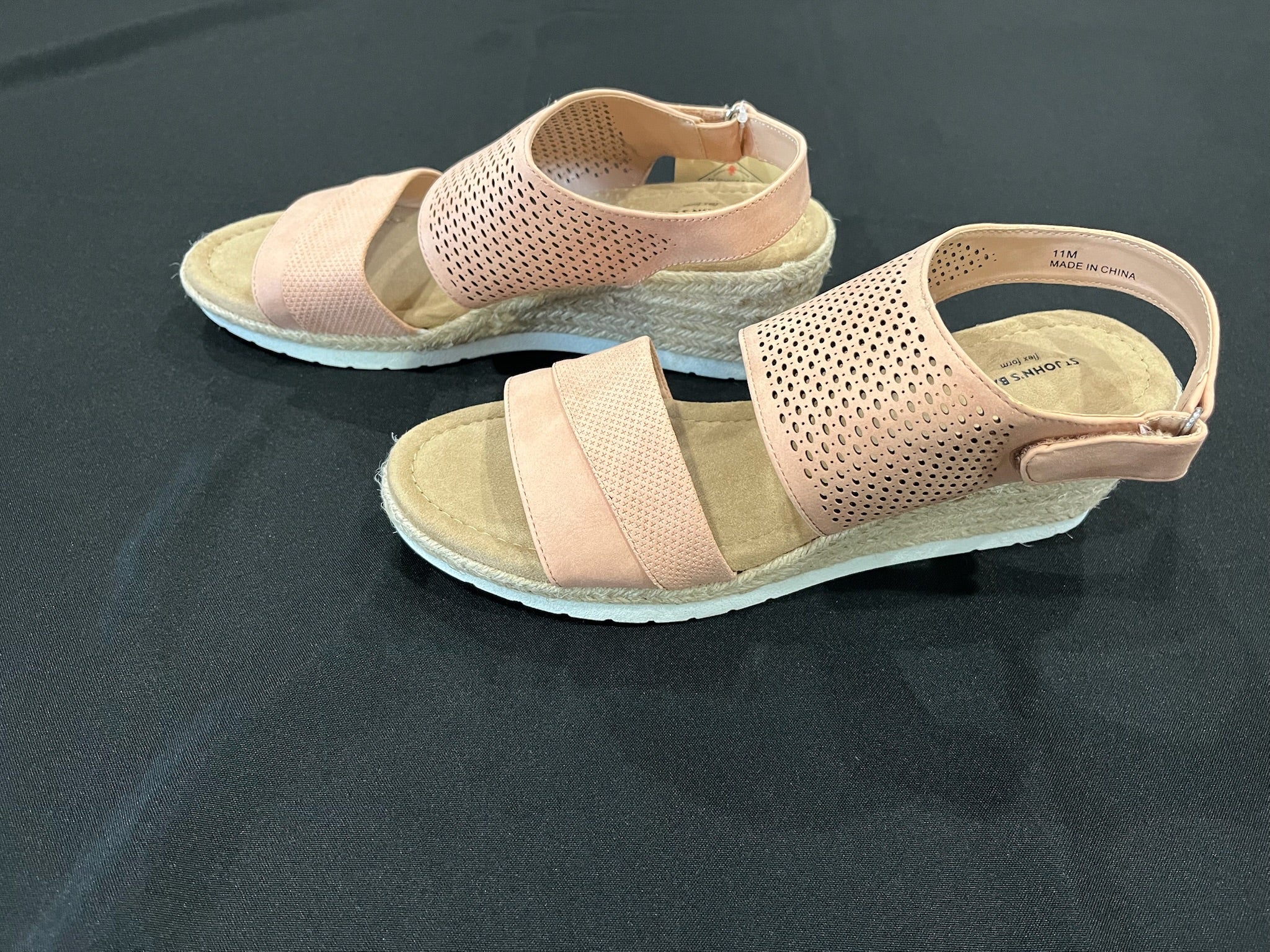 Women’s Pink Blush Sandal Wedges image 1