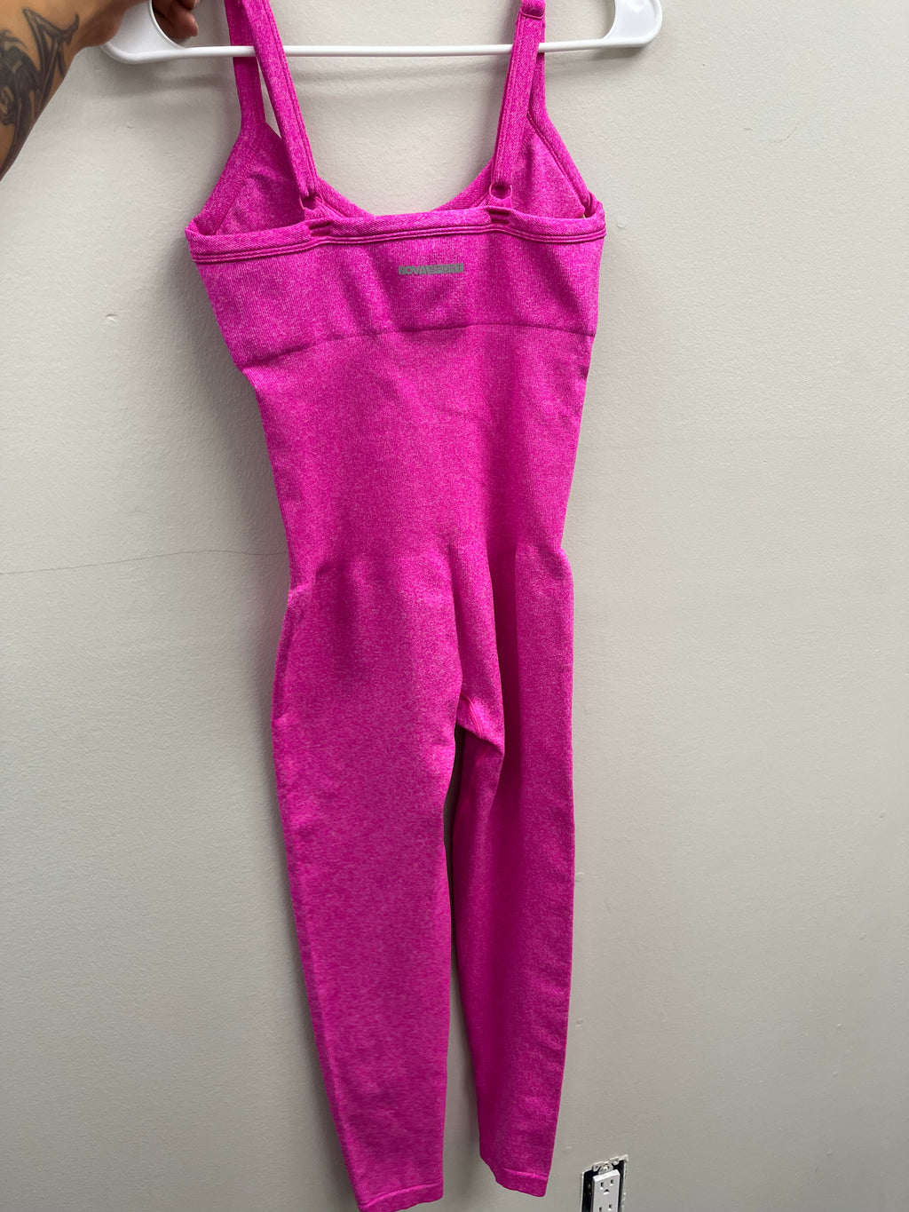 Used Women’s Pink Athletic Bodysuit