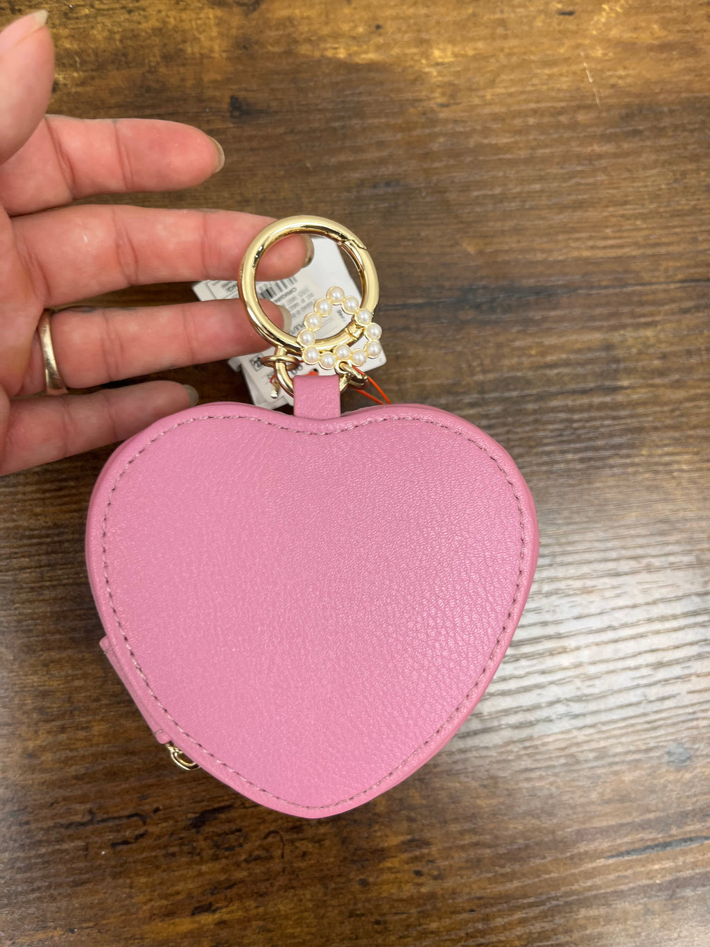 New Pink Heart Shaped Jewelry Organizer