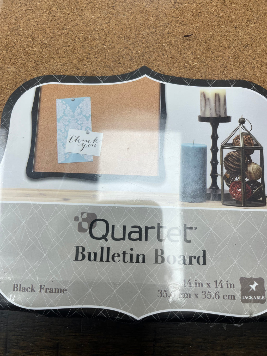 New 14x14 Corkboard