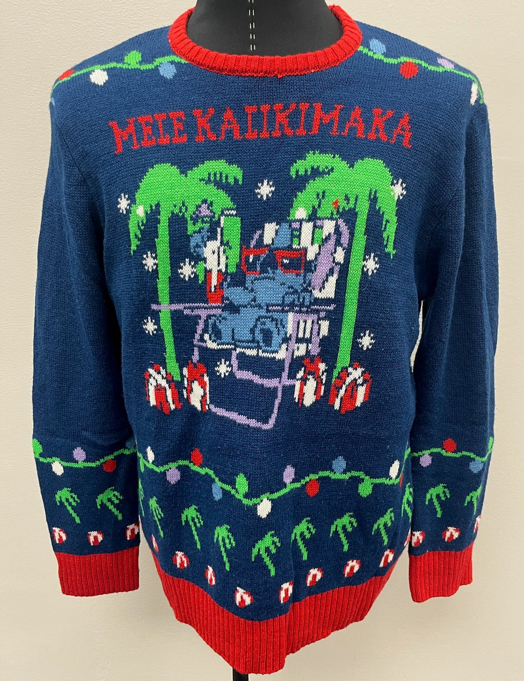 Unisex Adult Stitch Christmas Sweater