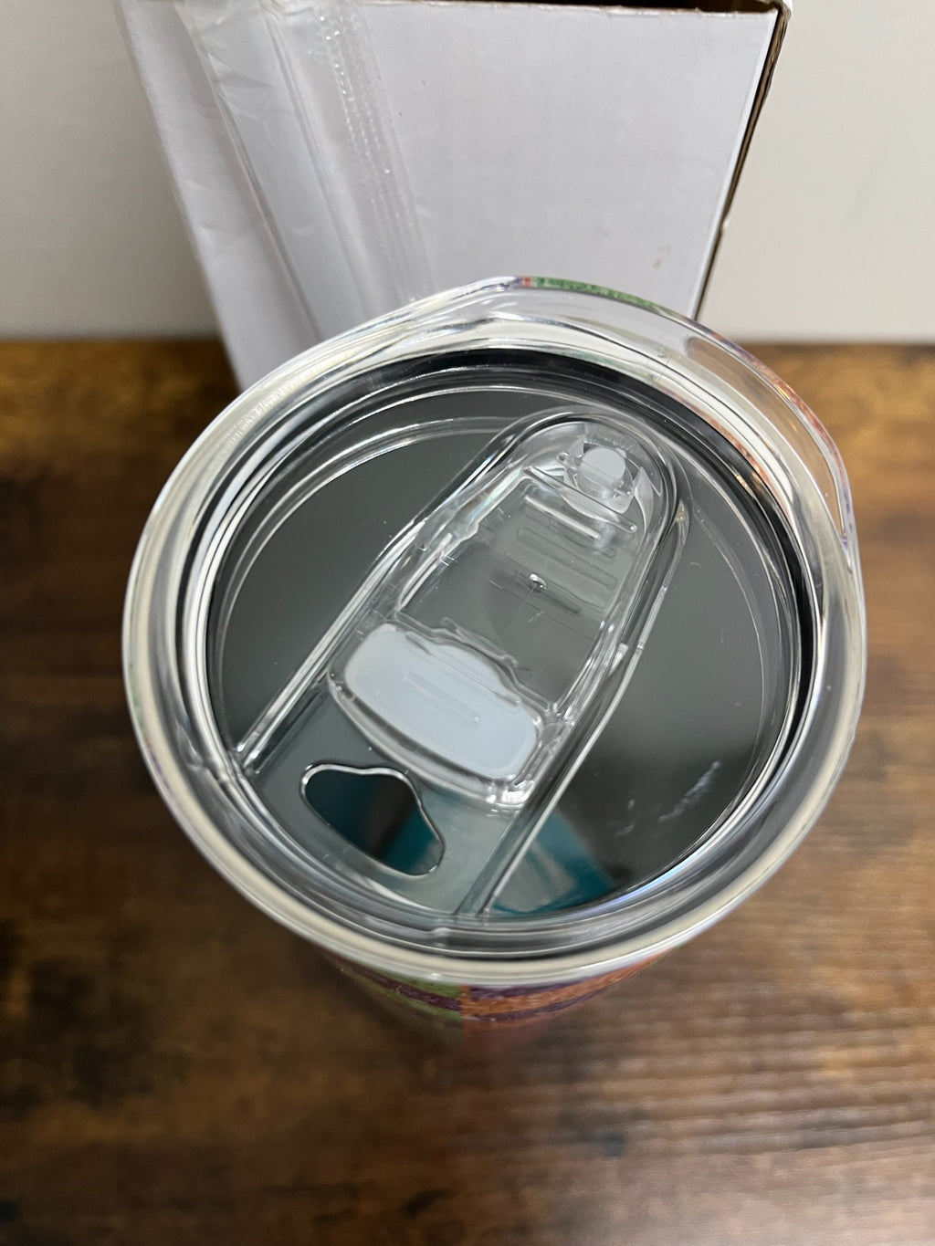 Three Piece Tumbler Cup With Lid & Straw Set