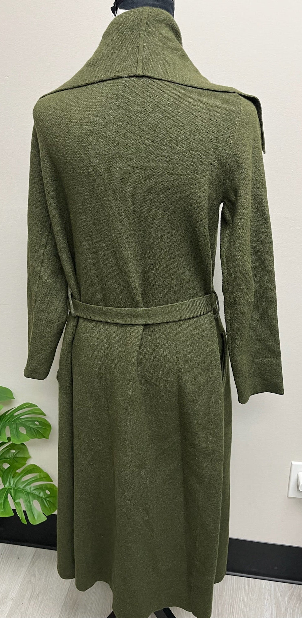 Used Women’s Green Maxi Cardigan