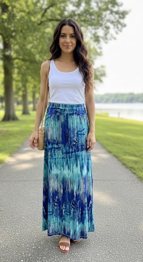 Women’s Blue Skirt