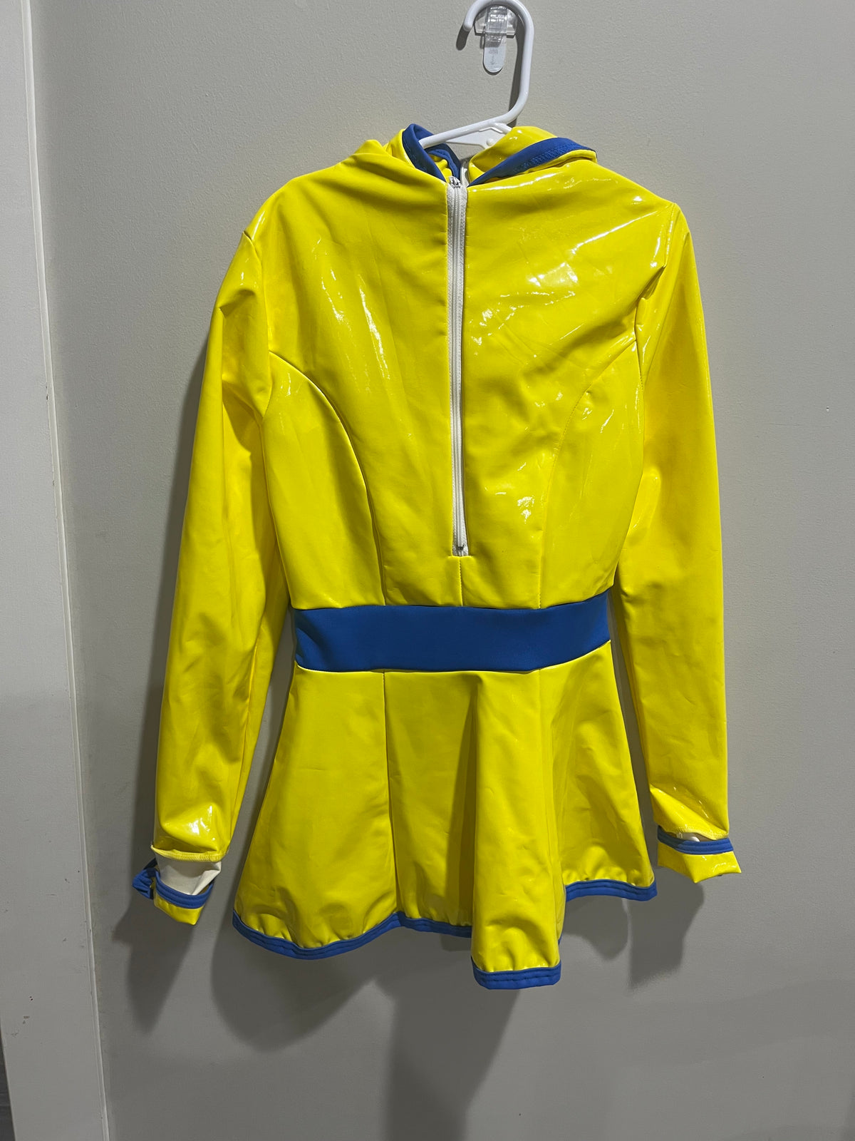 Used Girls Yellow Rain Dress Costume