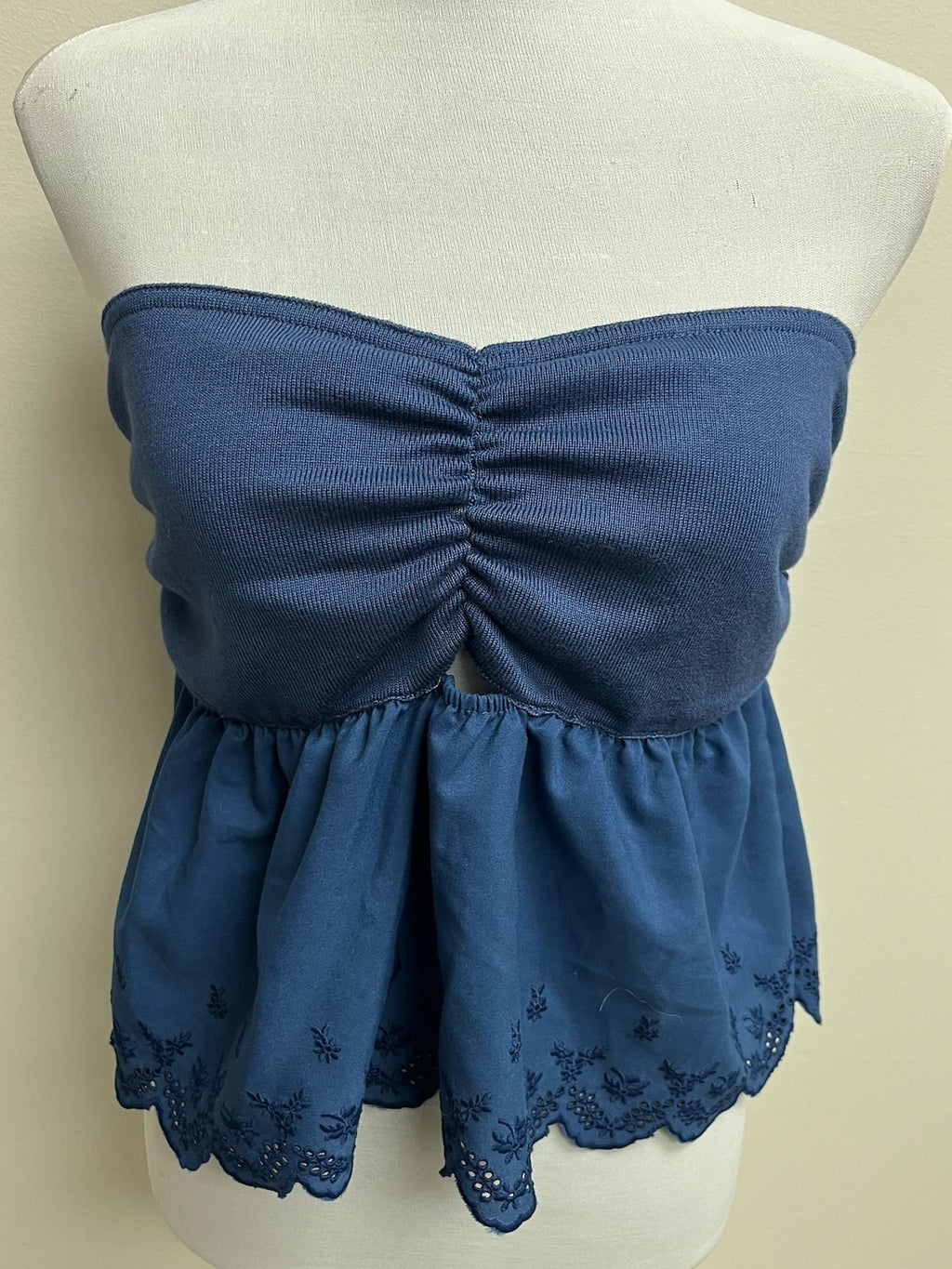 New Women’s Blue Tube Top