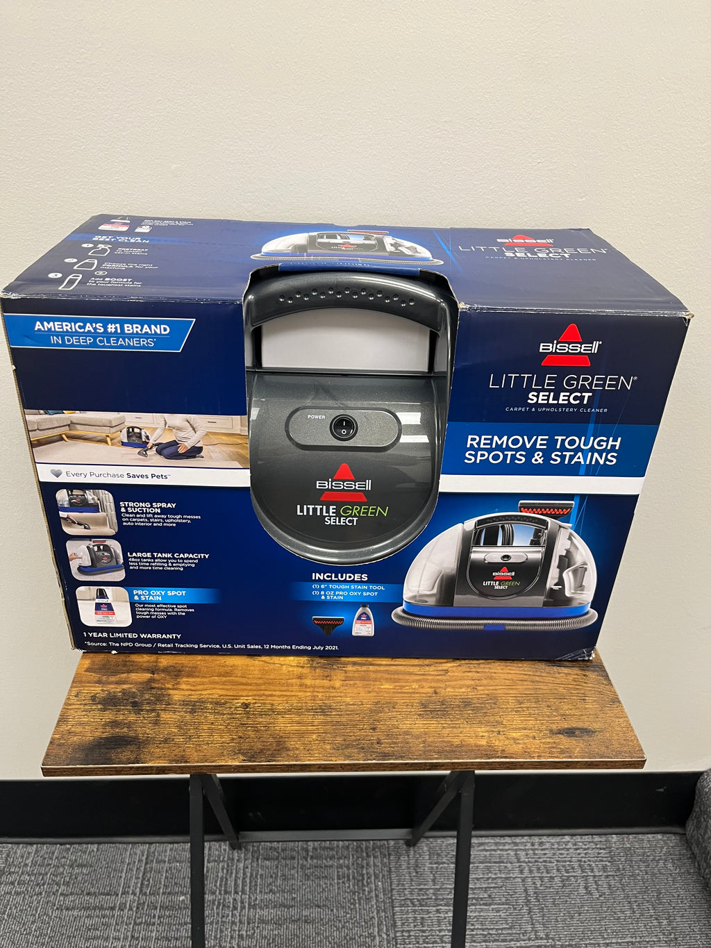 New Bissell Little Green Select Carpet & Upholstery Cleaner
