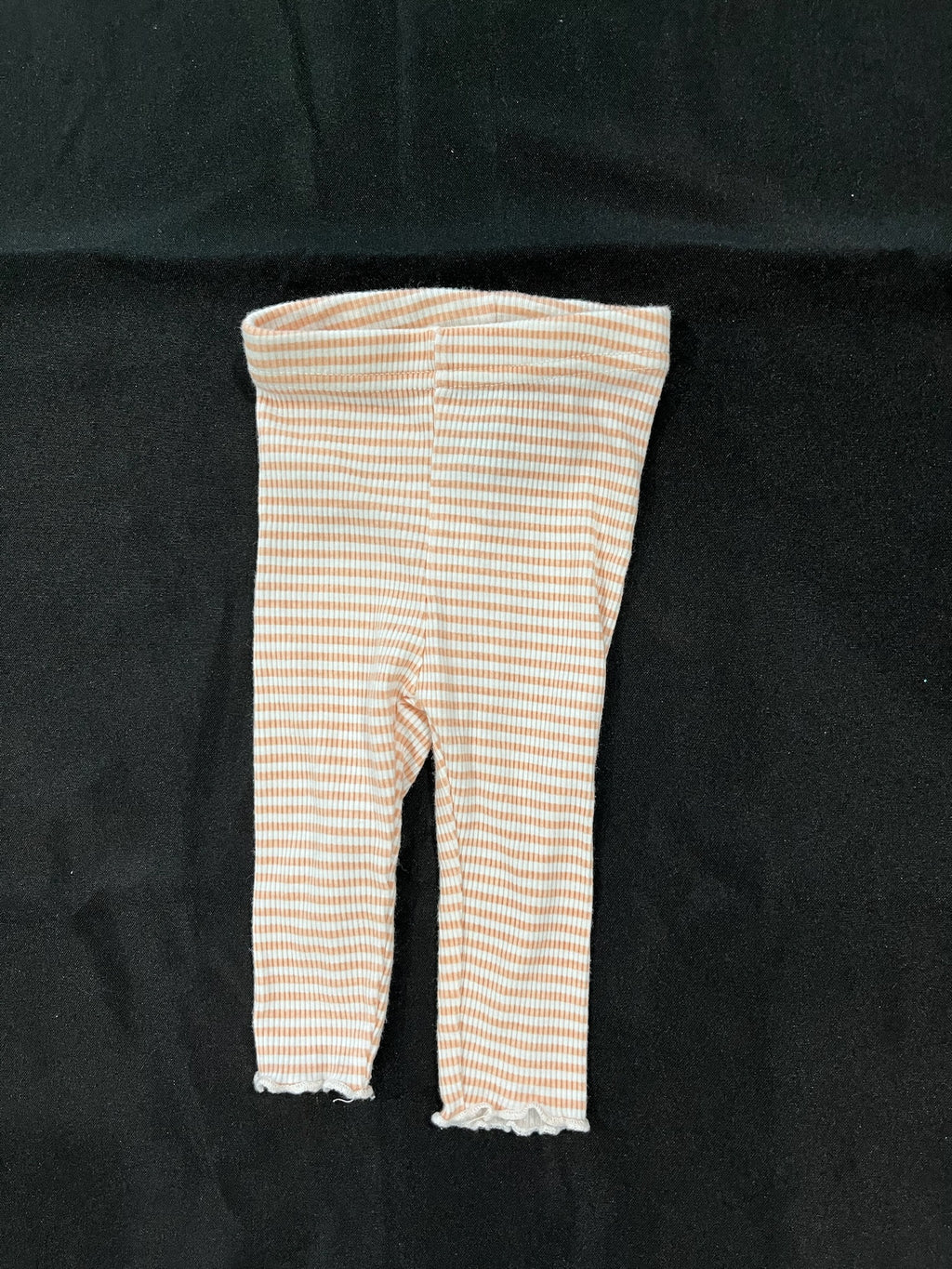 Pink Striped Leggings image 0