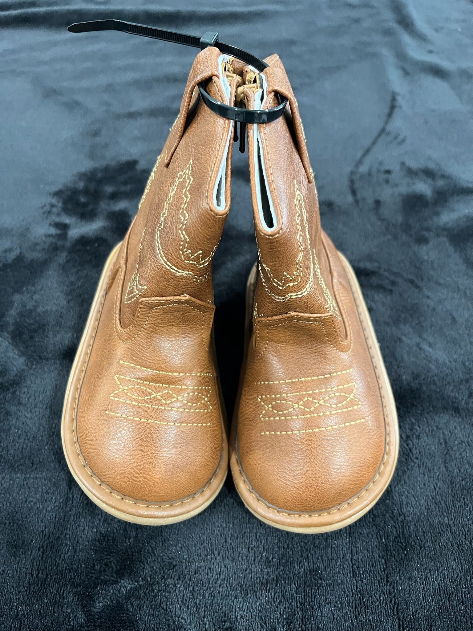 Boys Squeaky Brown Boots image 0
