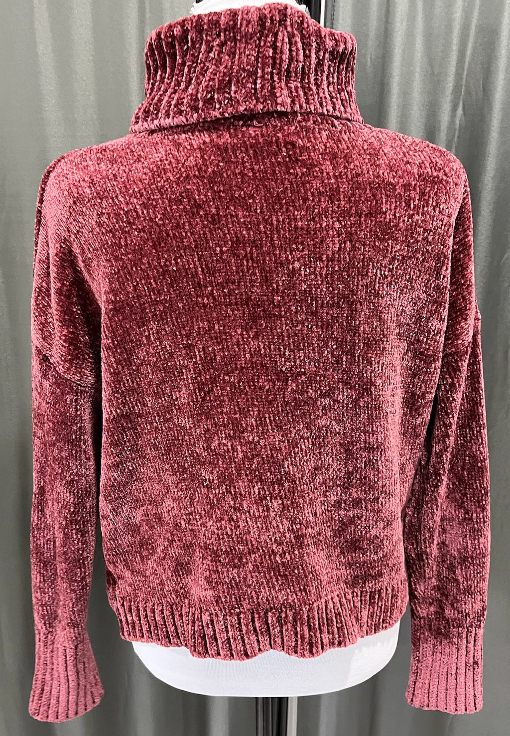 Women’s Burgundy Turtleneck  image 1