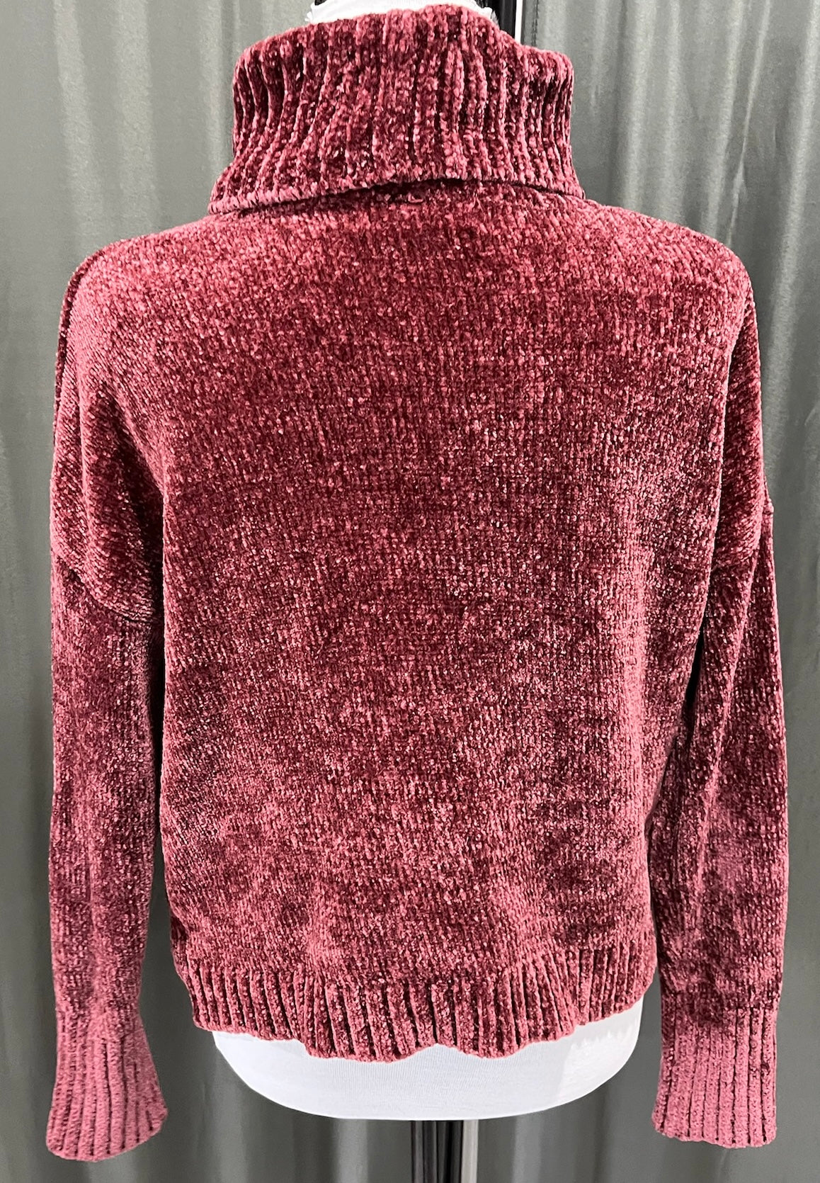 Women’s Burgundy Turtleneck  image 1