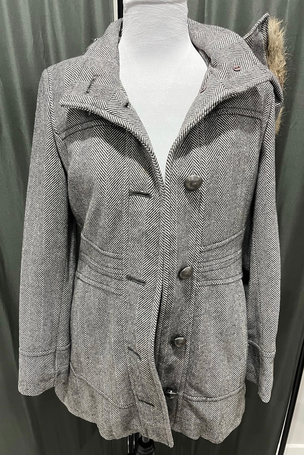 Warm Jacket With Removable Hood image 0