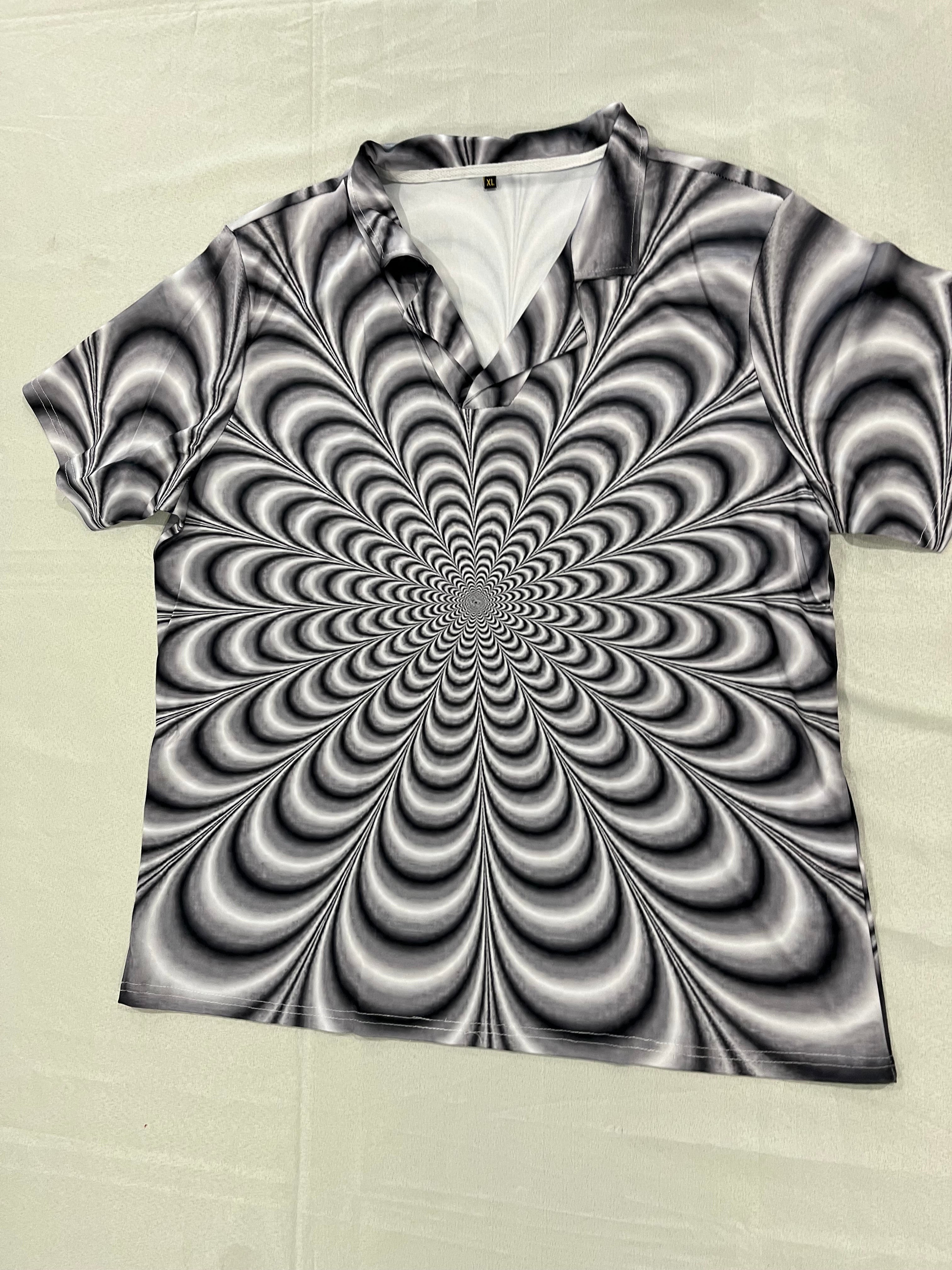 Black Tie Dye Polo image 0