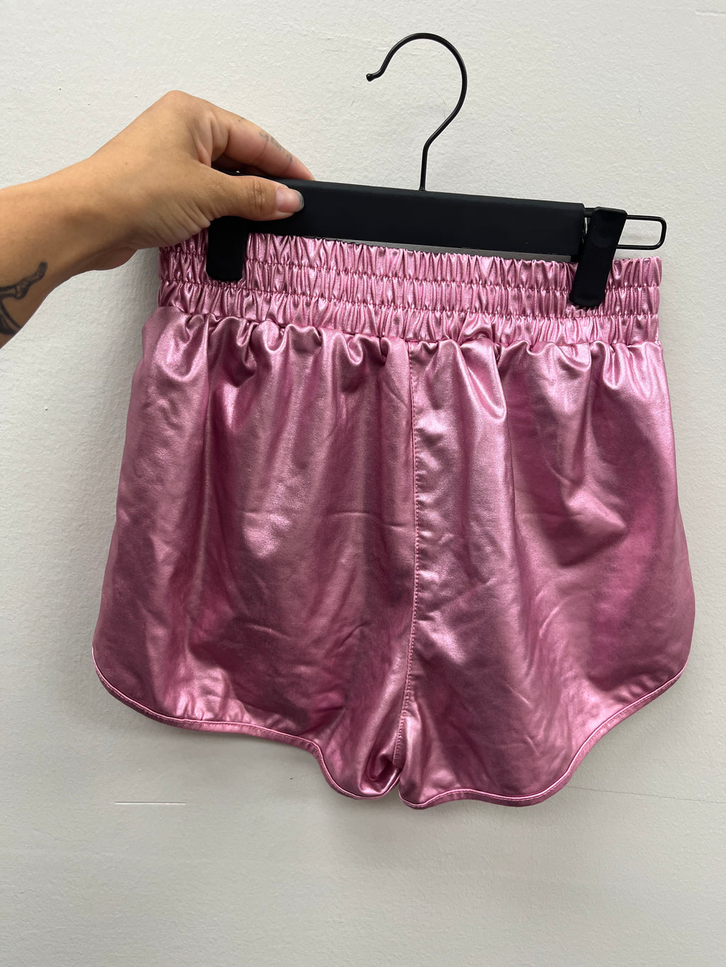 Used Girls Shiny Shorts