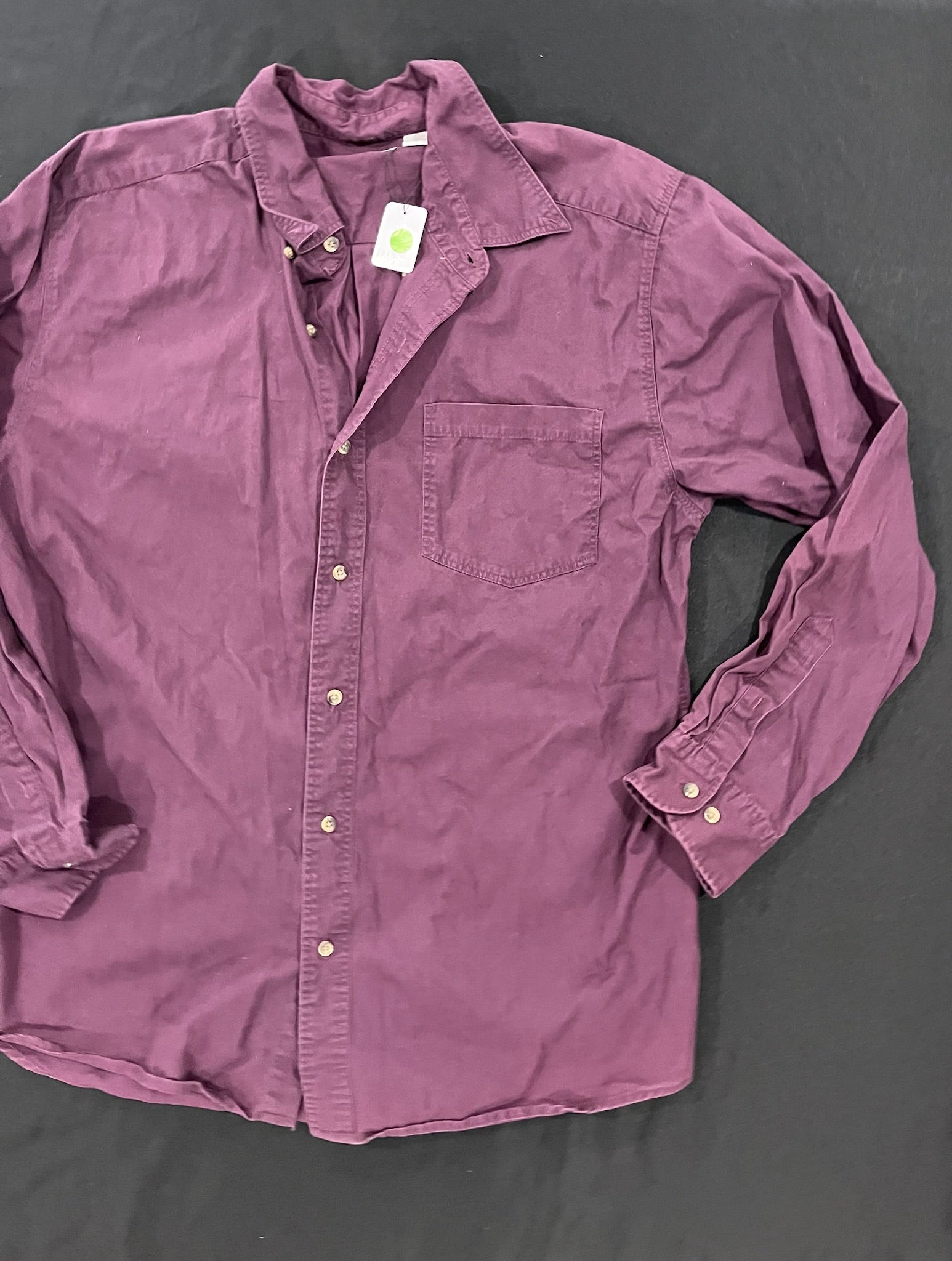 Men’s Purple Button Up Long Sleeve image 0