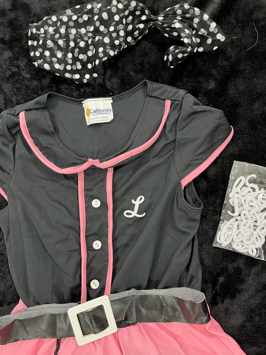Girls 50s Sweetheart Costume image 2
