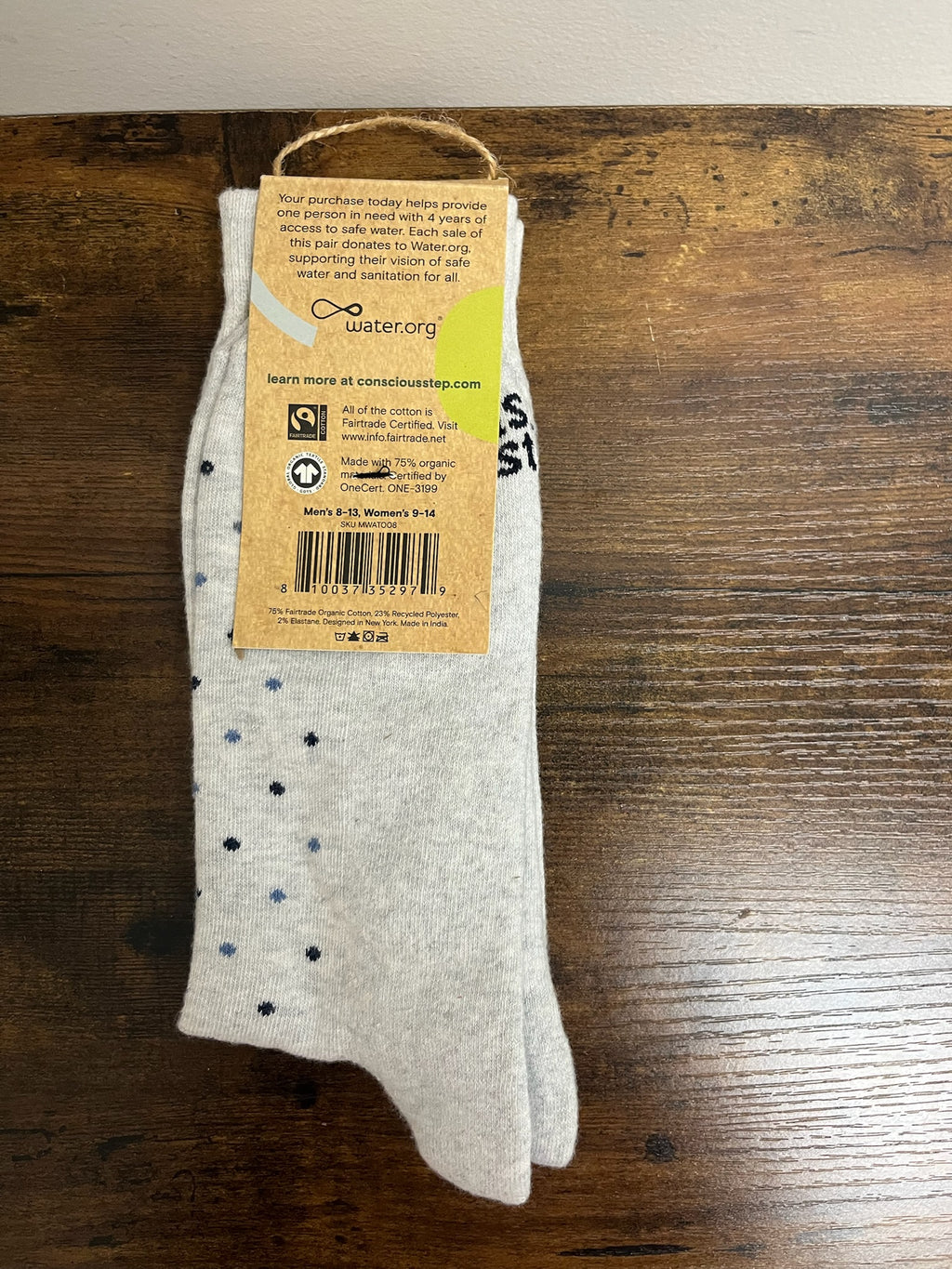 New Conscious Steps Socks