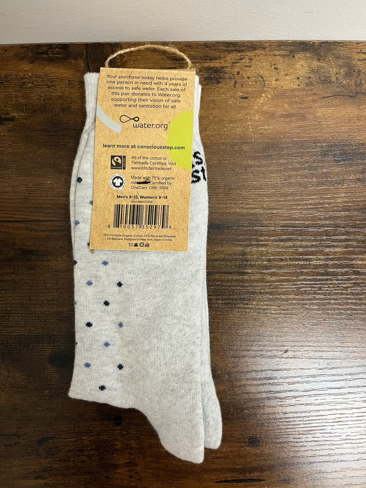 New Conscious Steps Socks
