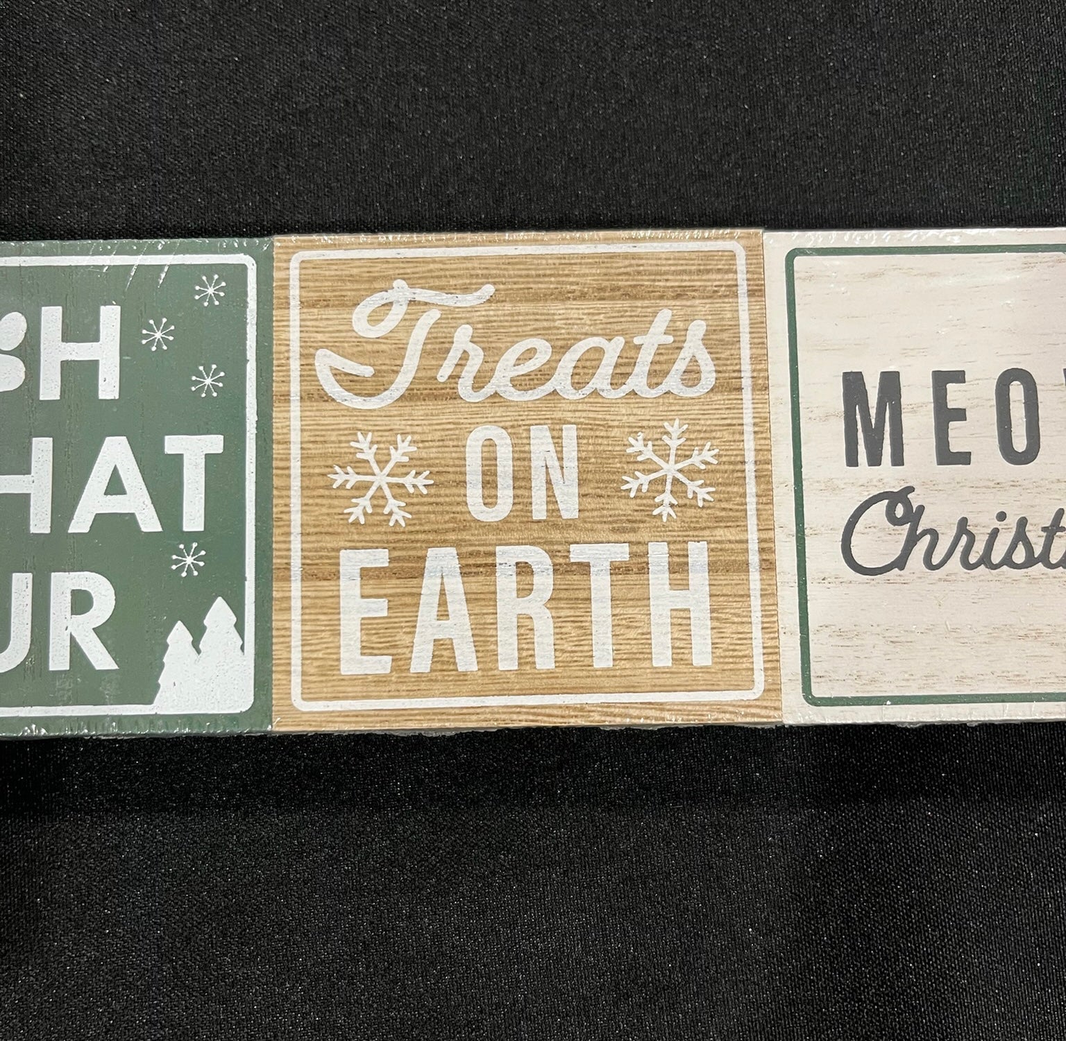 3 Piece Mini Wood Signs image 2