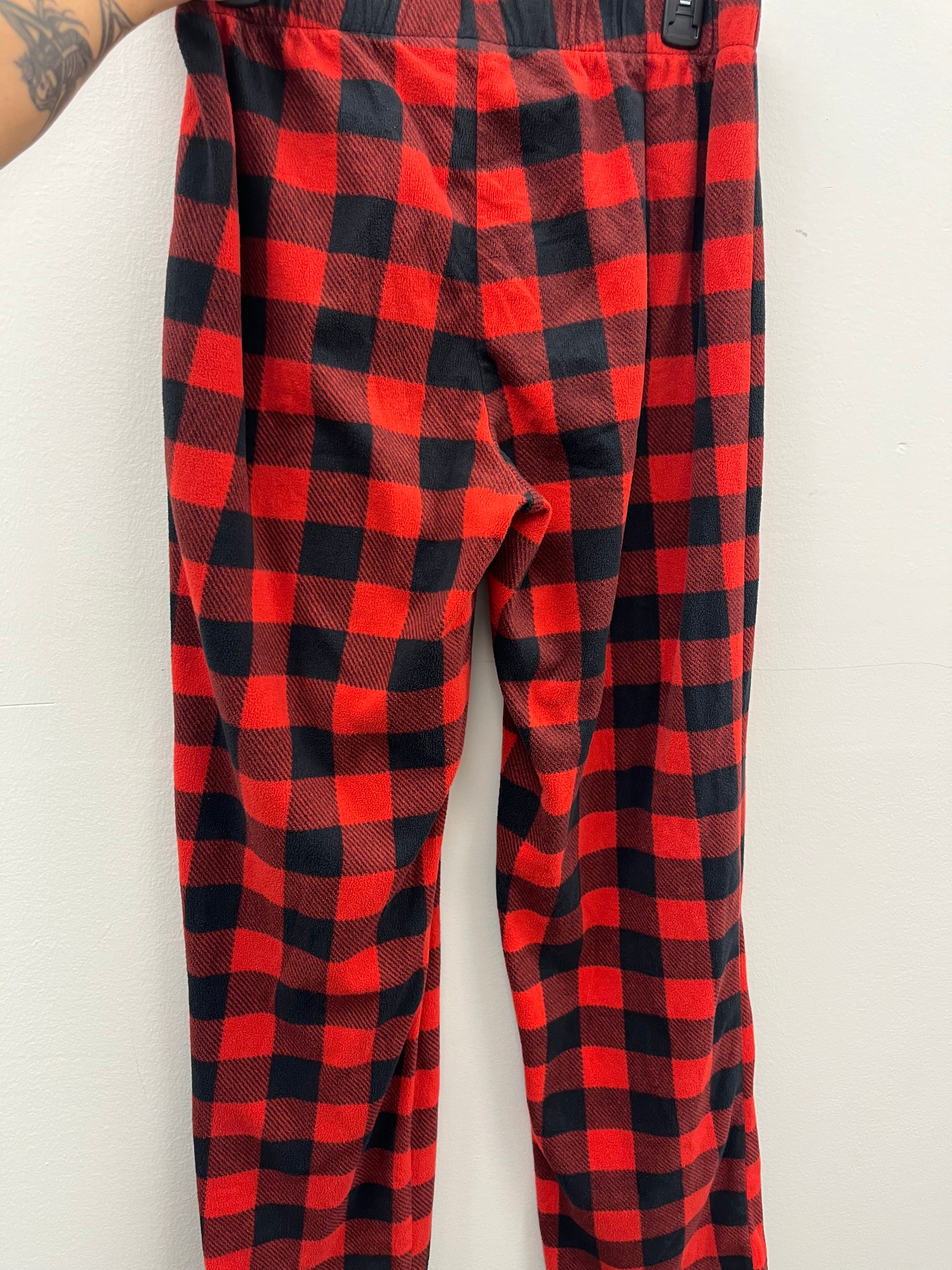 Used Men’s Red Flannel Pajama Pants