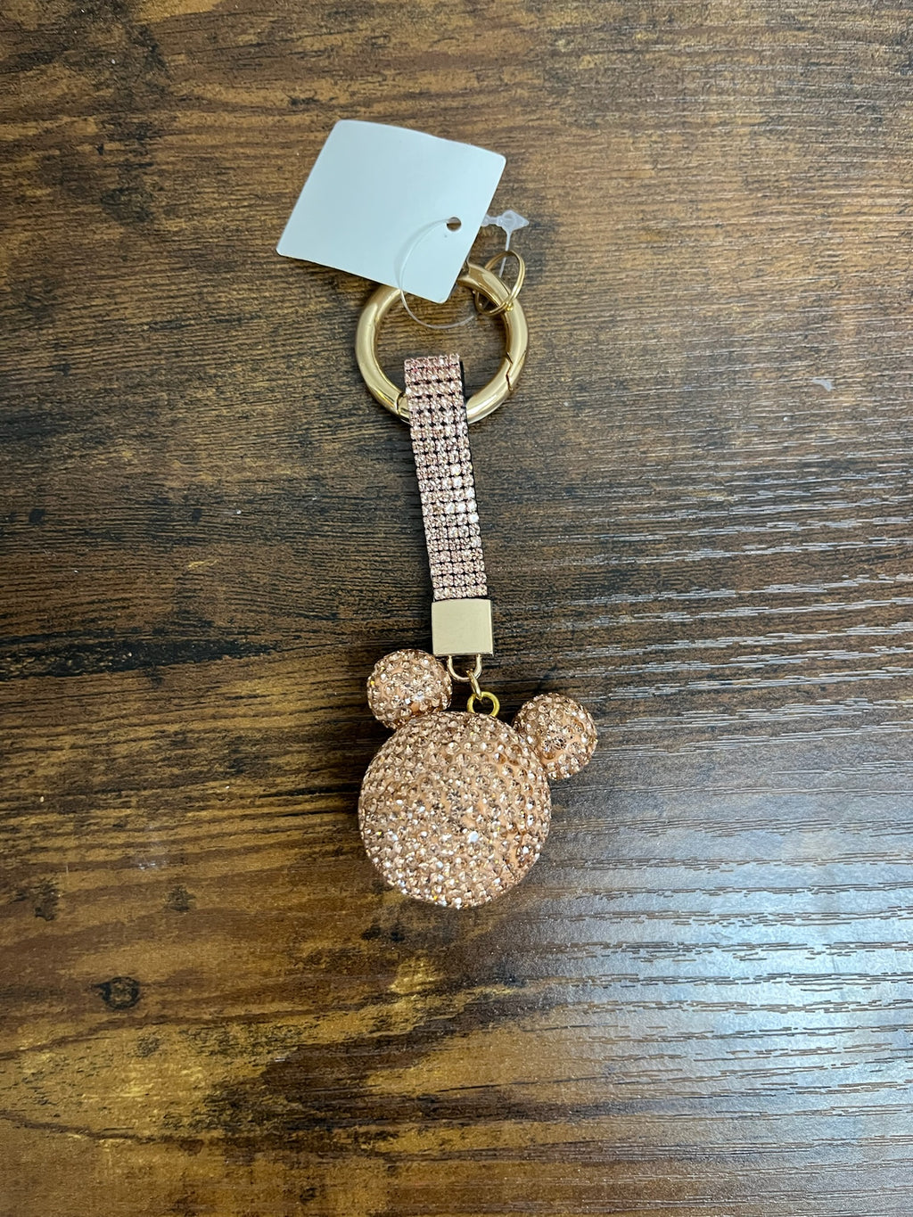 Bling Minnie Mouse Keychain
