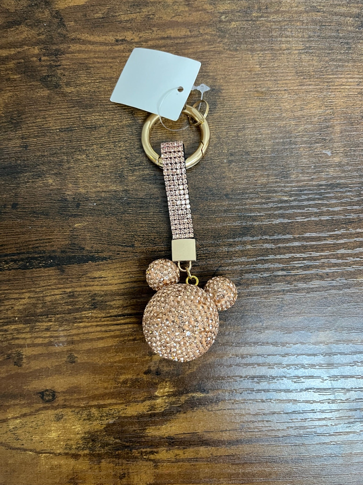 Bling Minnie Mouse Keychain