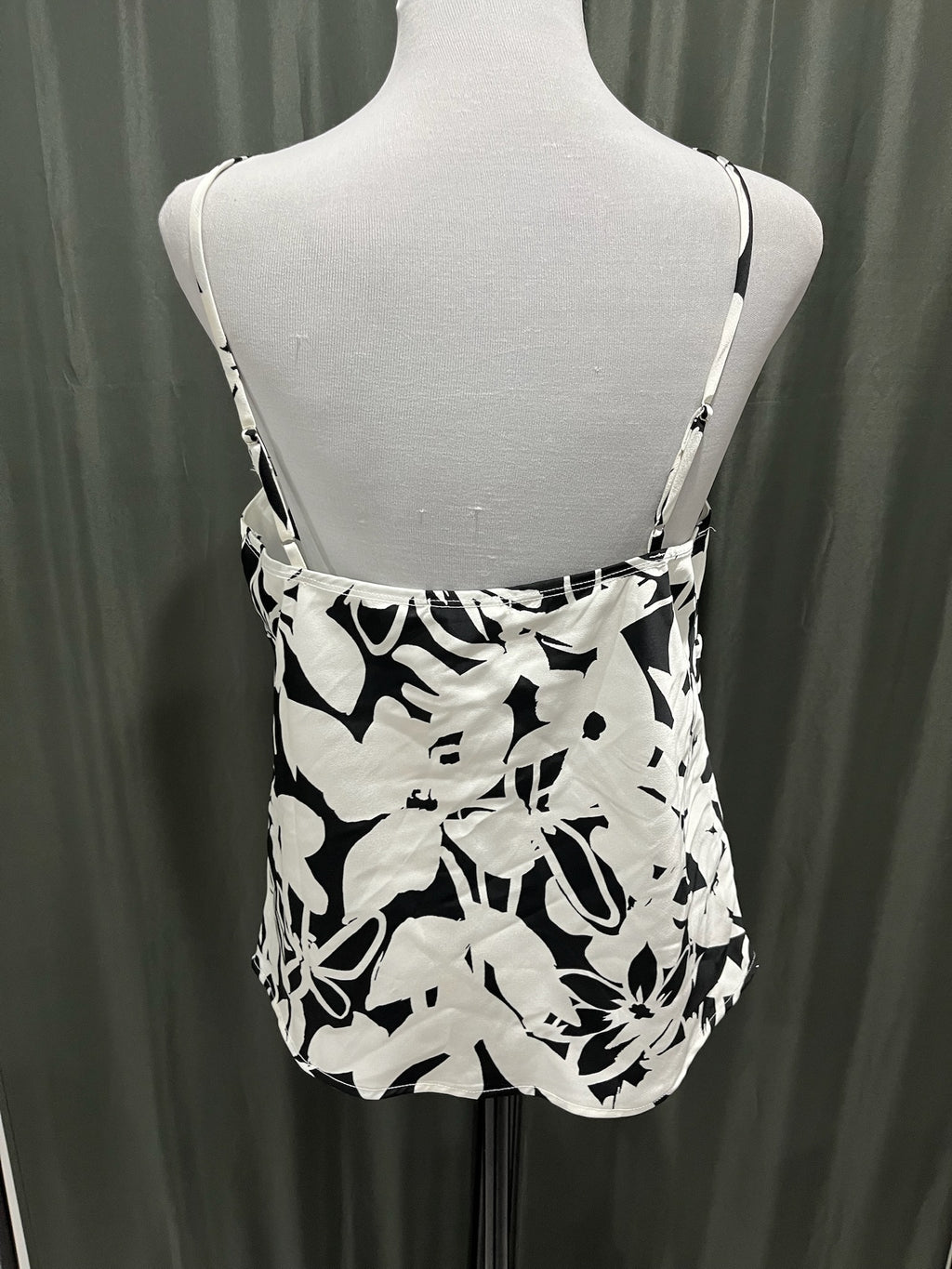 Women’s Black & White Tank Top image 2