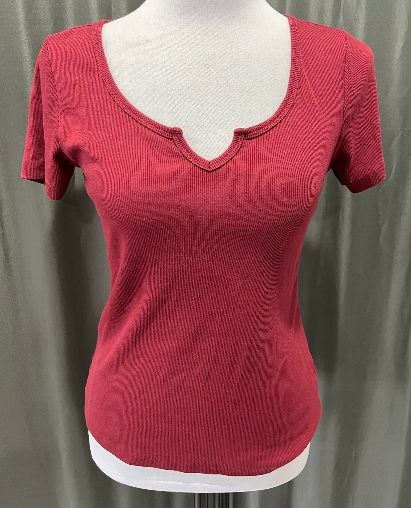 Women’s Burgundy Shirt image 0