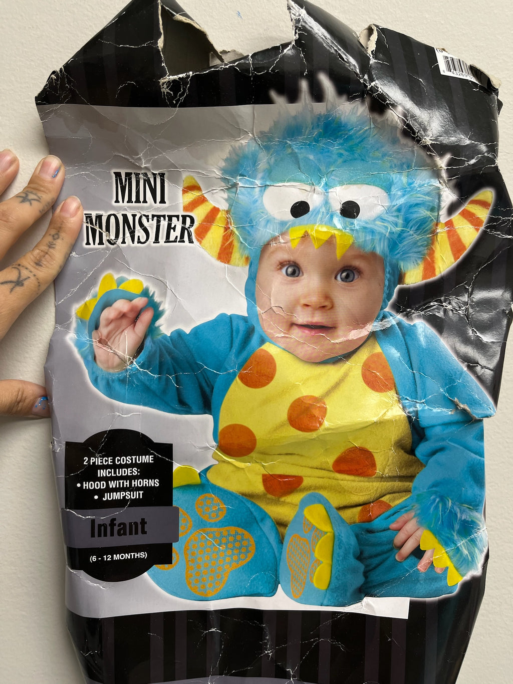 Used Once Mini Monster Costume