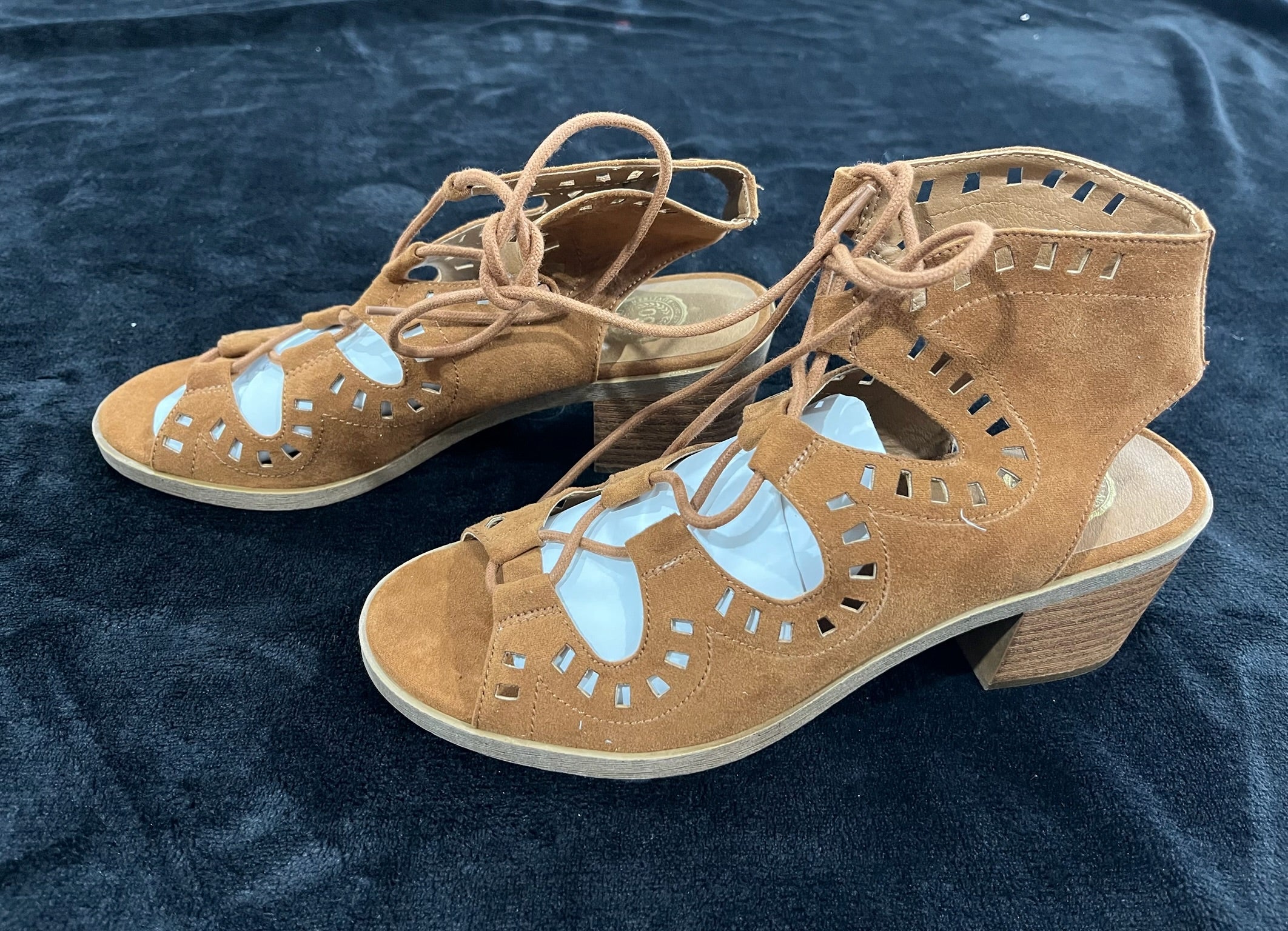 Women’s Beige Tan Heels image 5