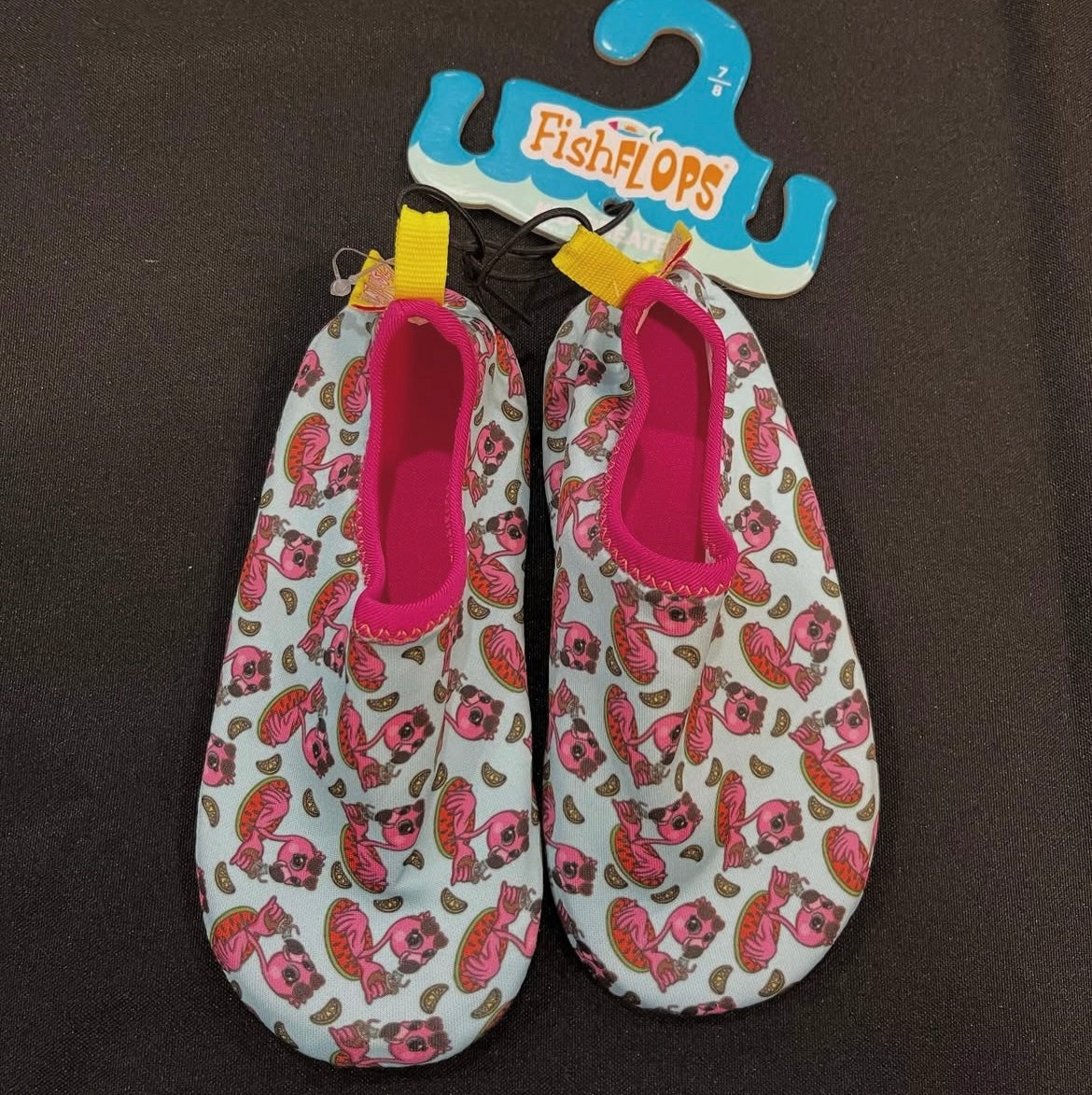 Childrens Flamingo Swim Shoes image 0