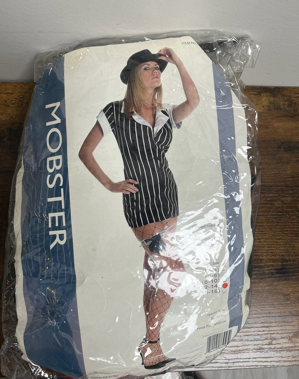 New Women’s Mobster Dress Costume