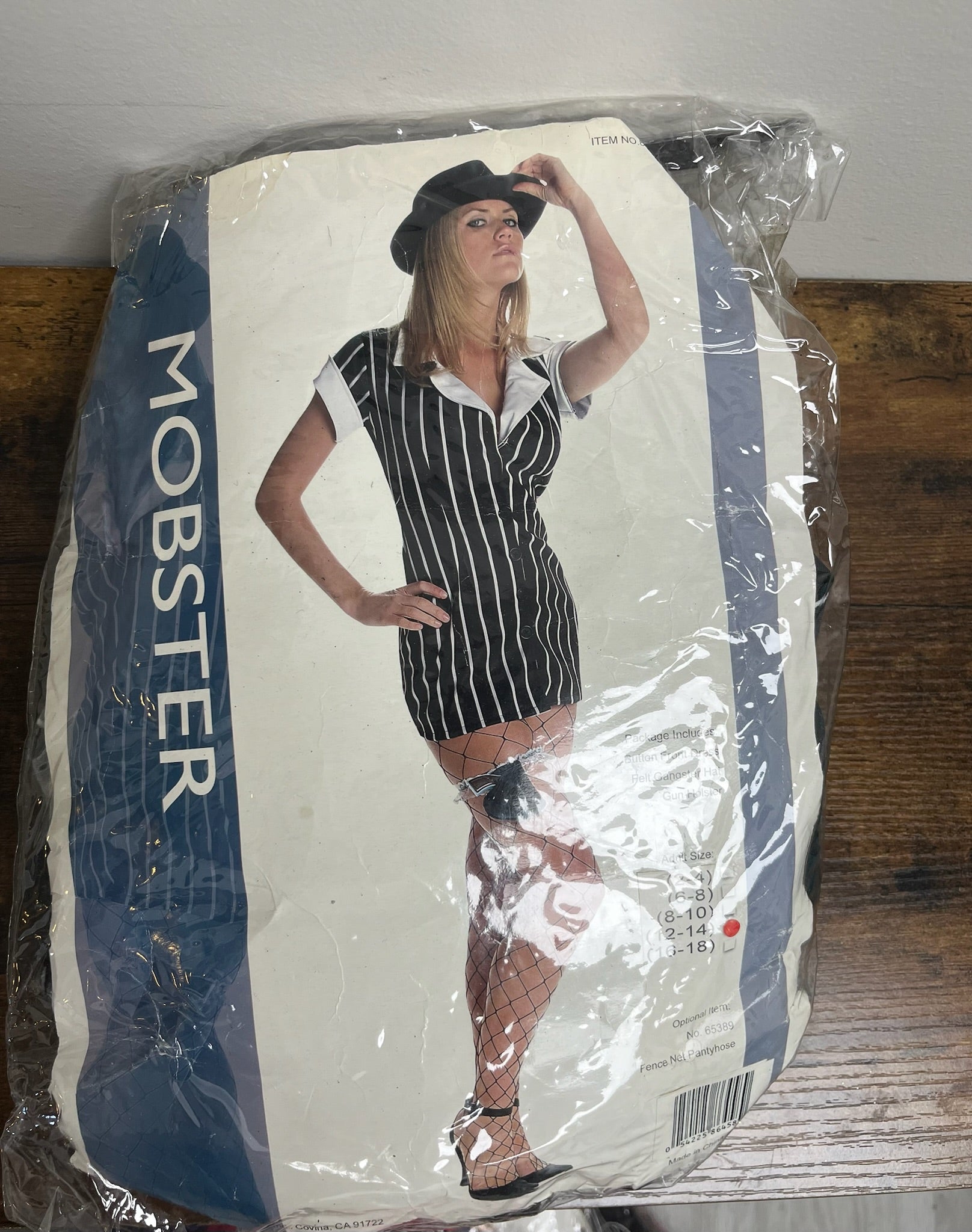 New Women’s Mobster Dress Costume