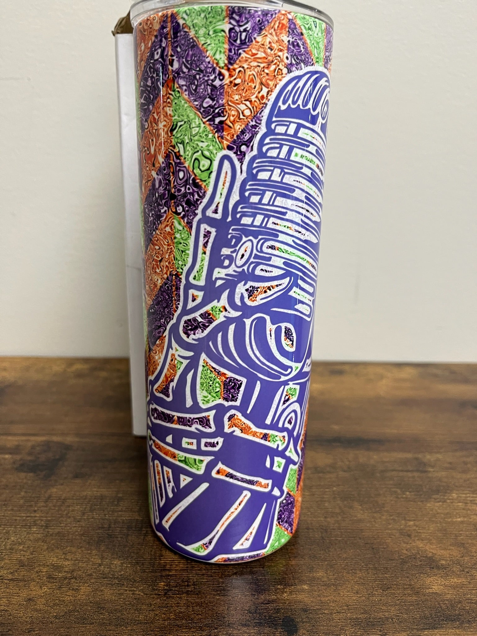 Three Piece Tumbler Cup With Lid & Straw Set