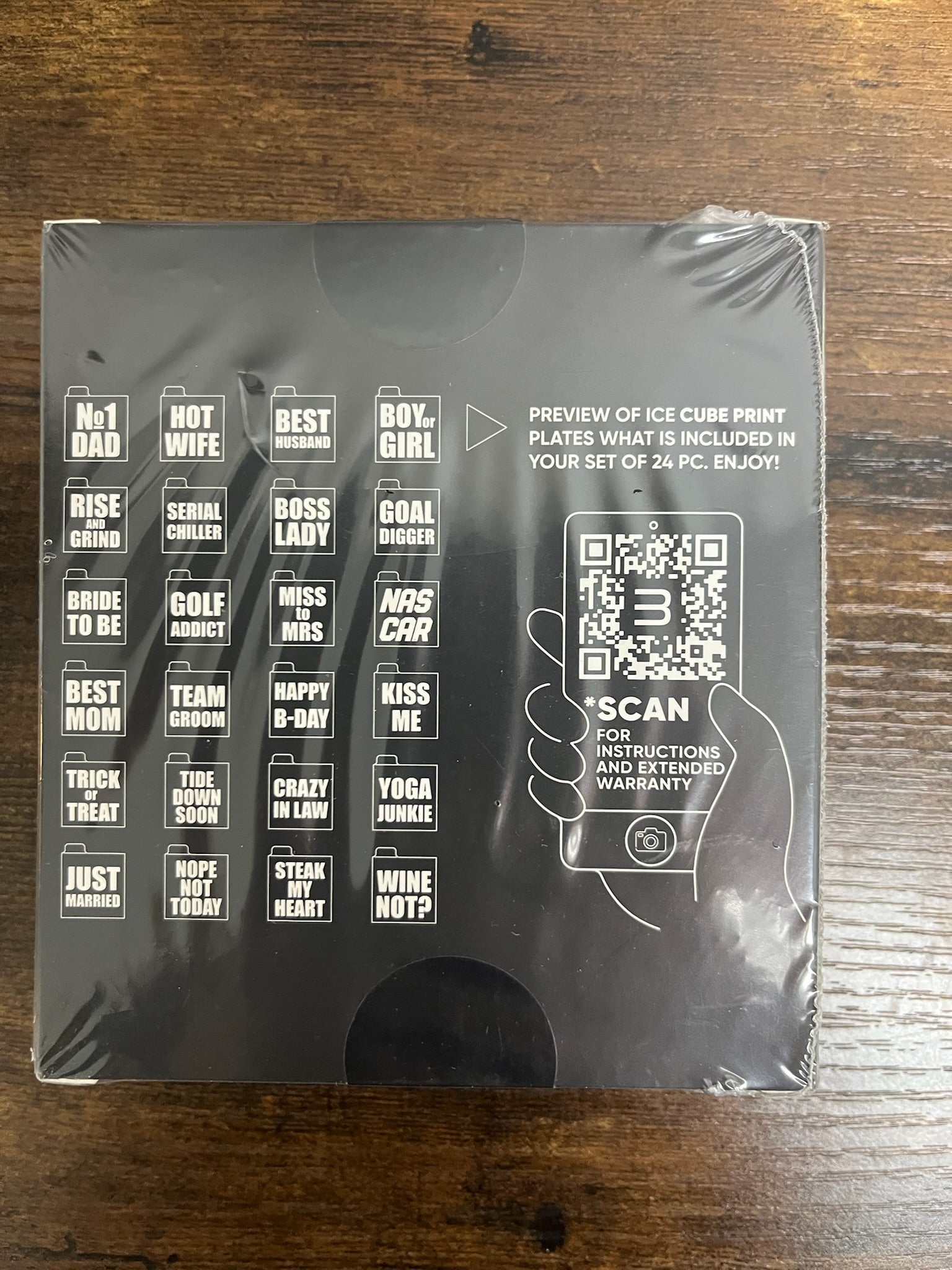 New Ice Cube Print Plates