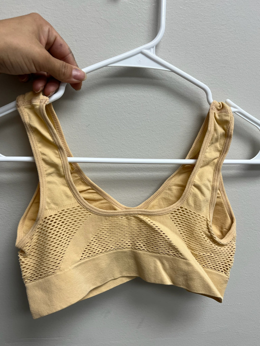 New Women’s Beige Sports Bra