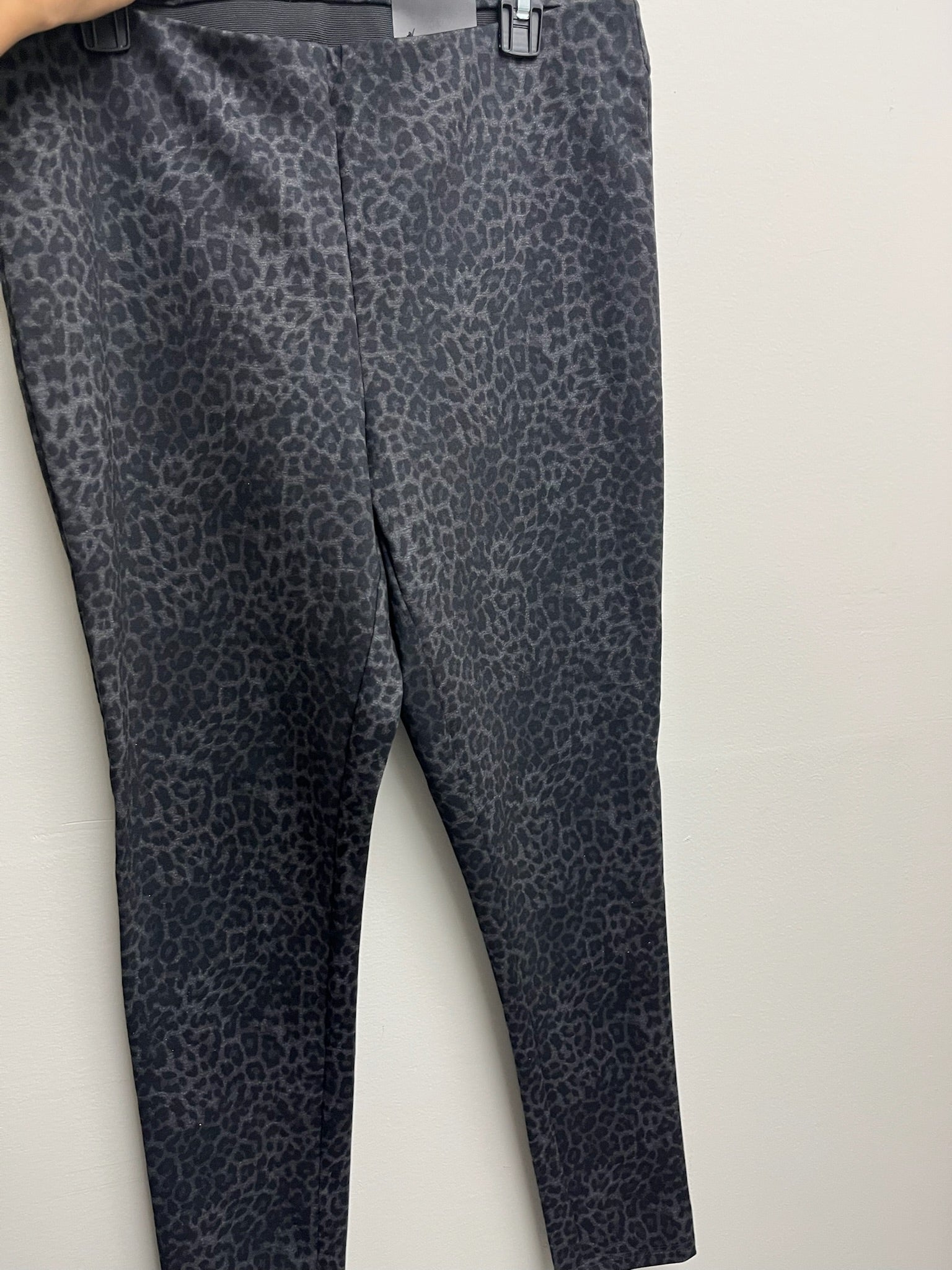 New Women’s Black Leopard Pants