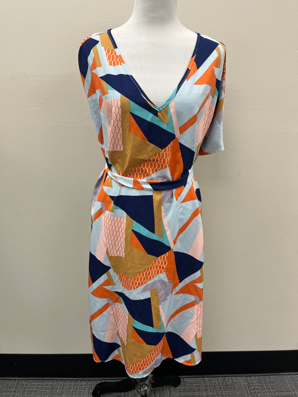 Used Women’s Dress with Waist Tie Band