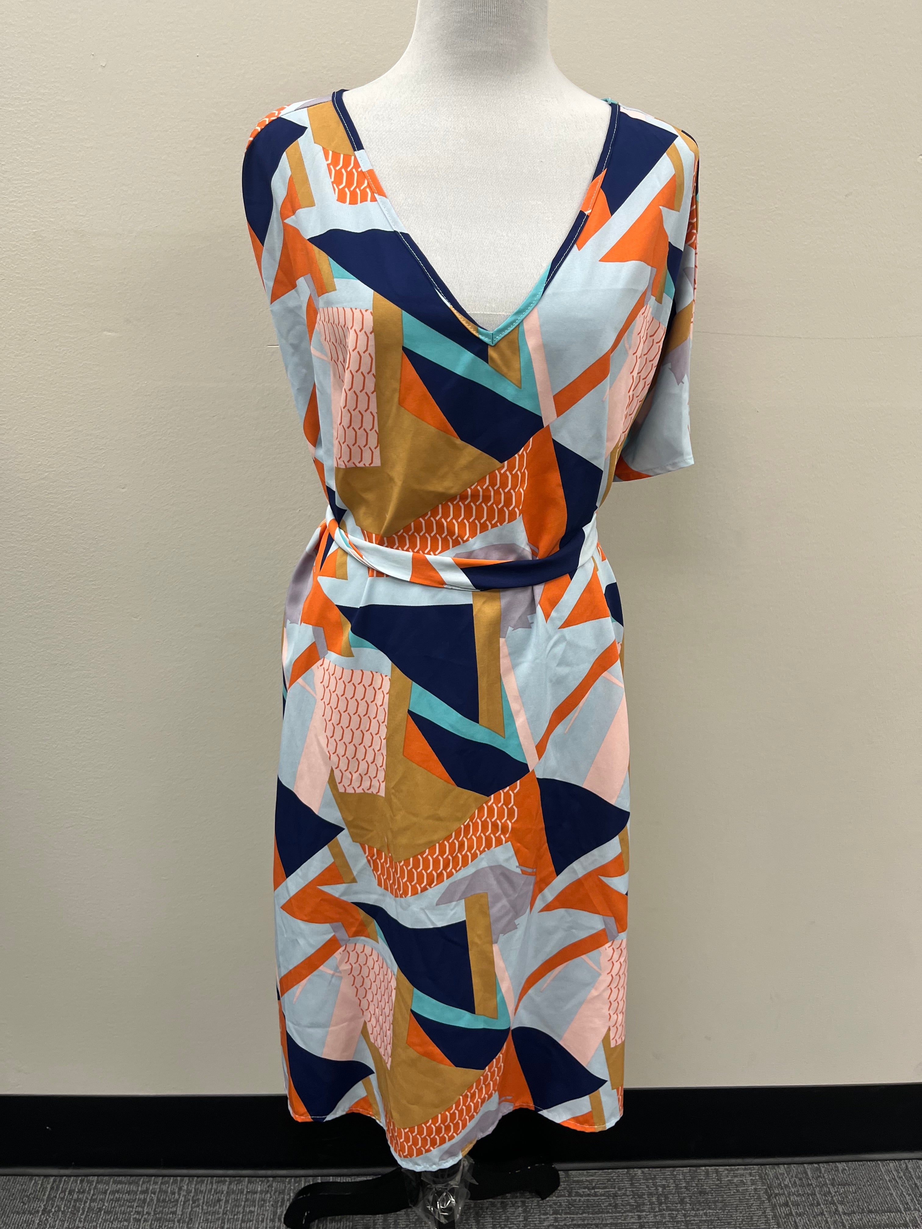 Used Women’s Dress with Waist Tie Band