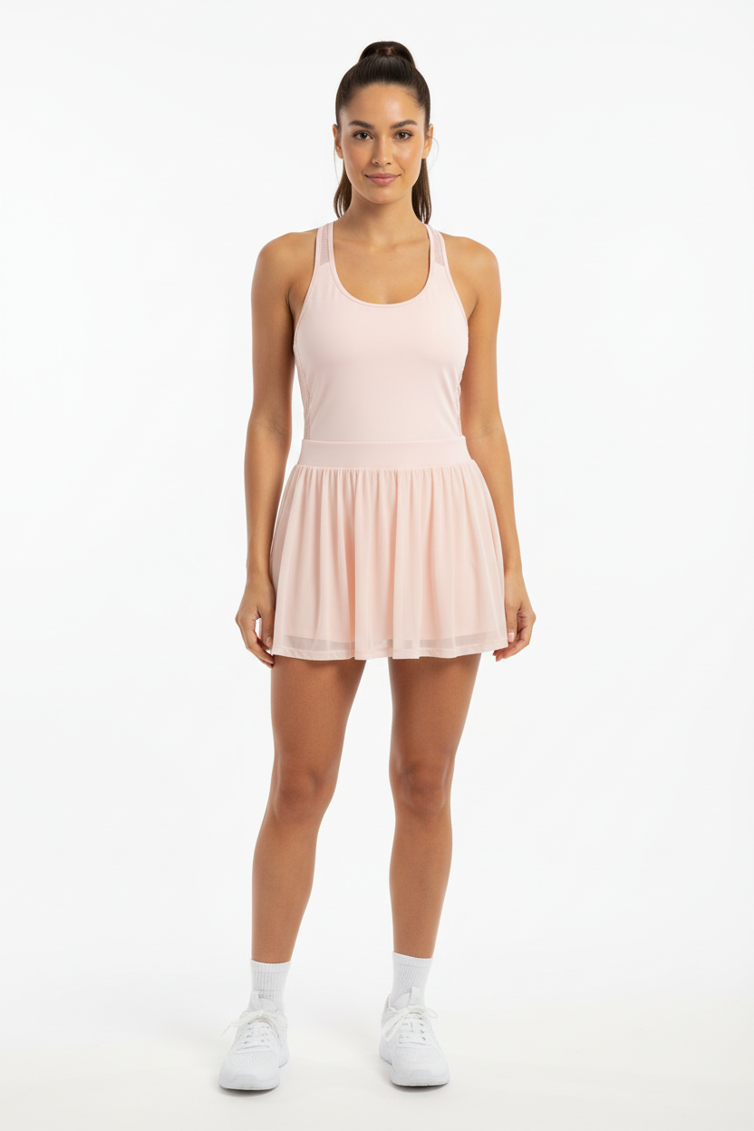 Women’s Pink Tennis Dress